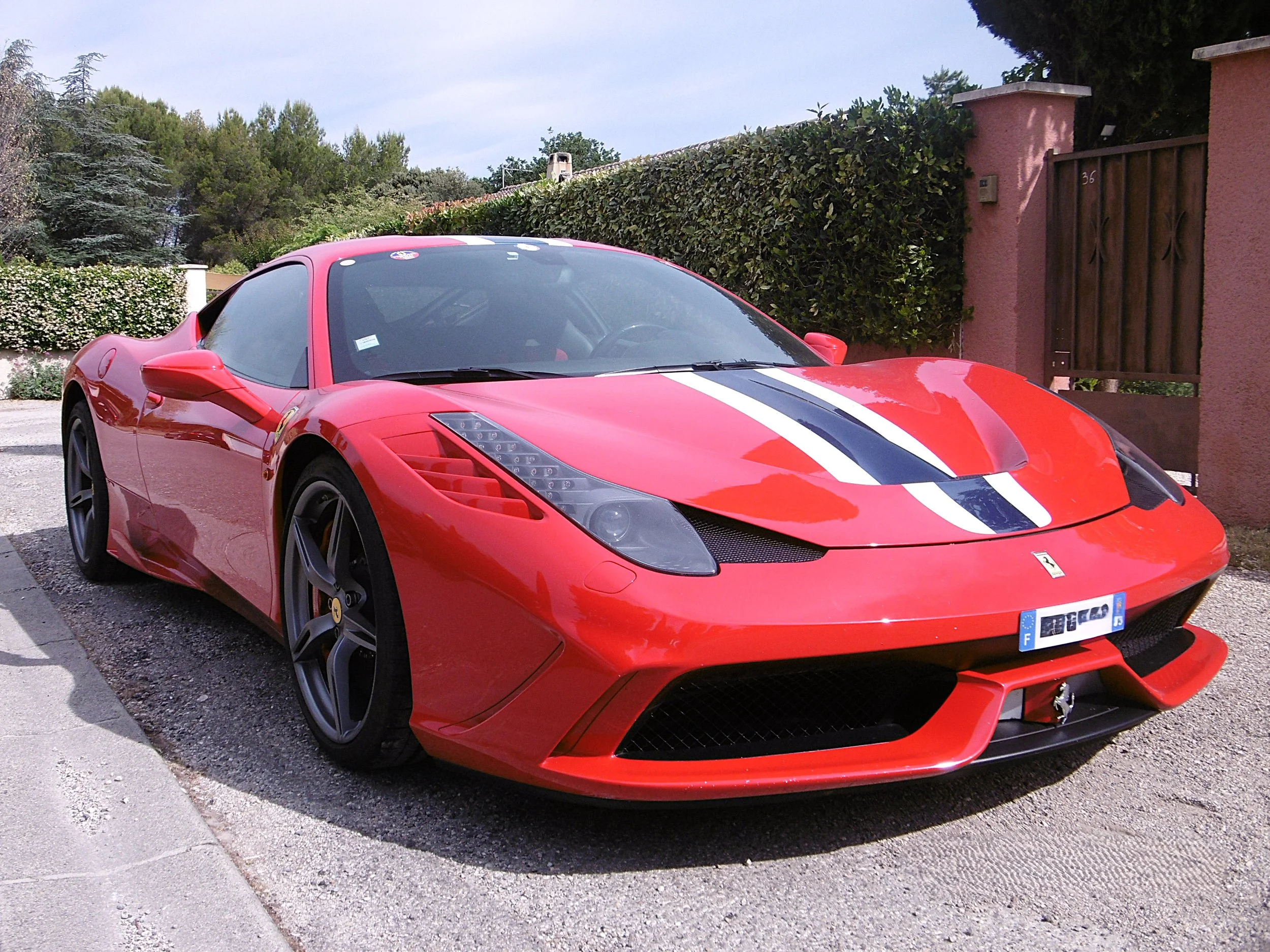 valeur d'un véhicule de collection, 458 spéciale