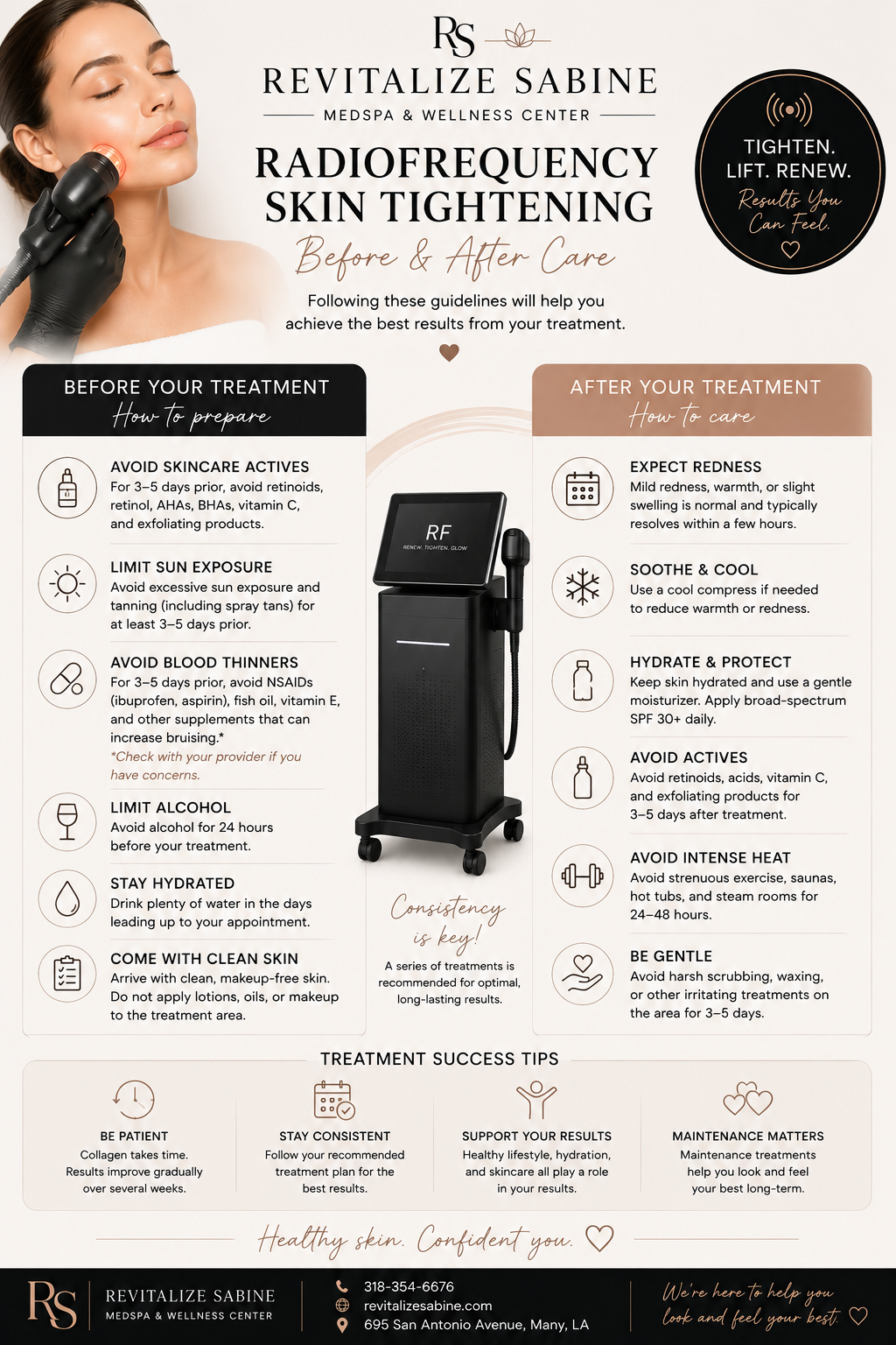 Radio Frequency Skin Tightening