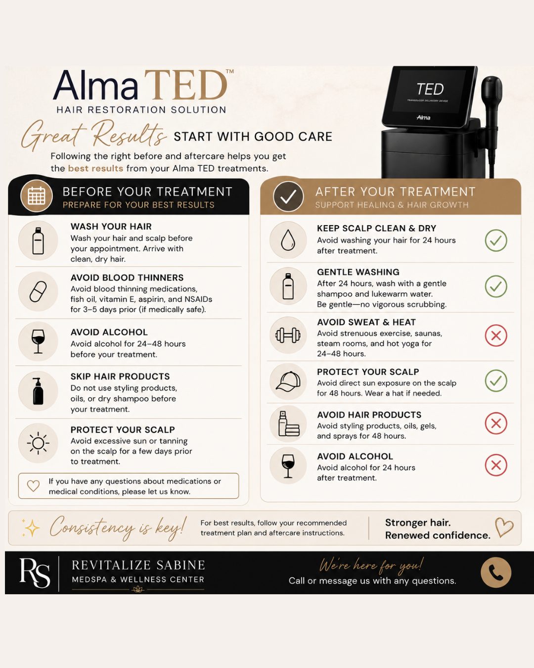 Alma TED Hair Restoration