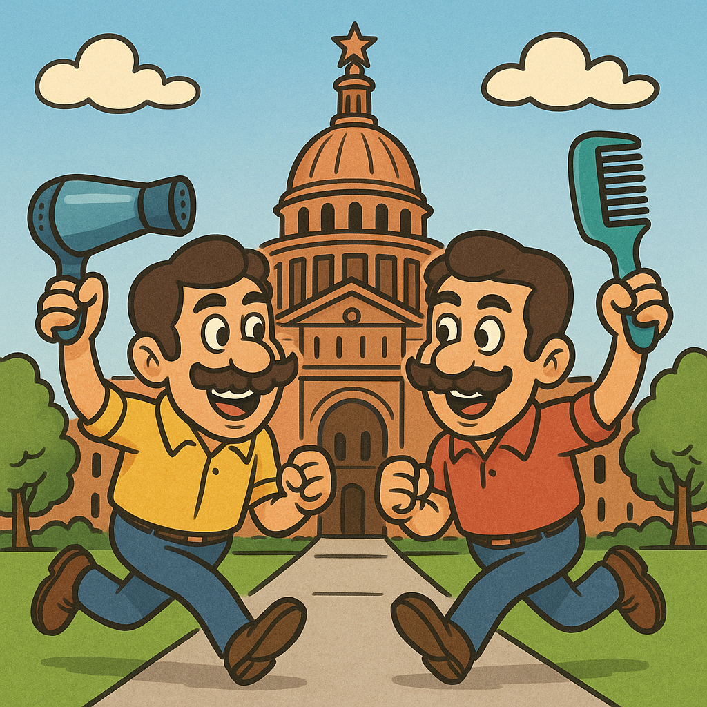 The Lice Guys Save the State Capitol