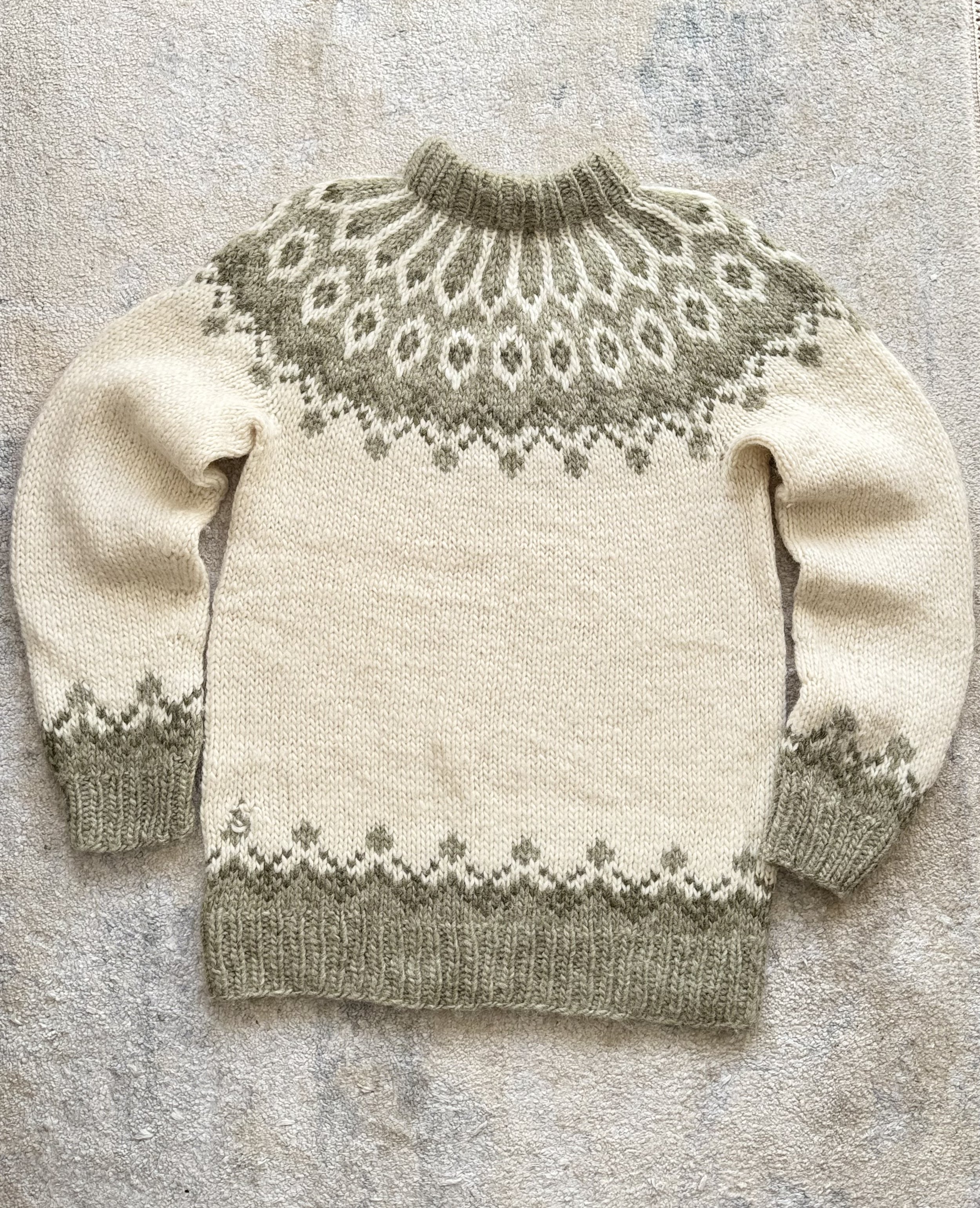 Evergreen Alpine Sweater