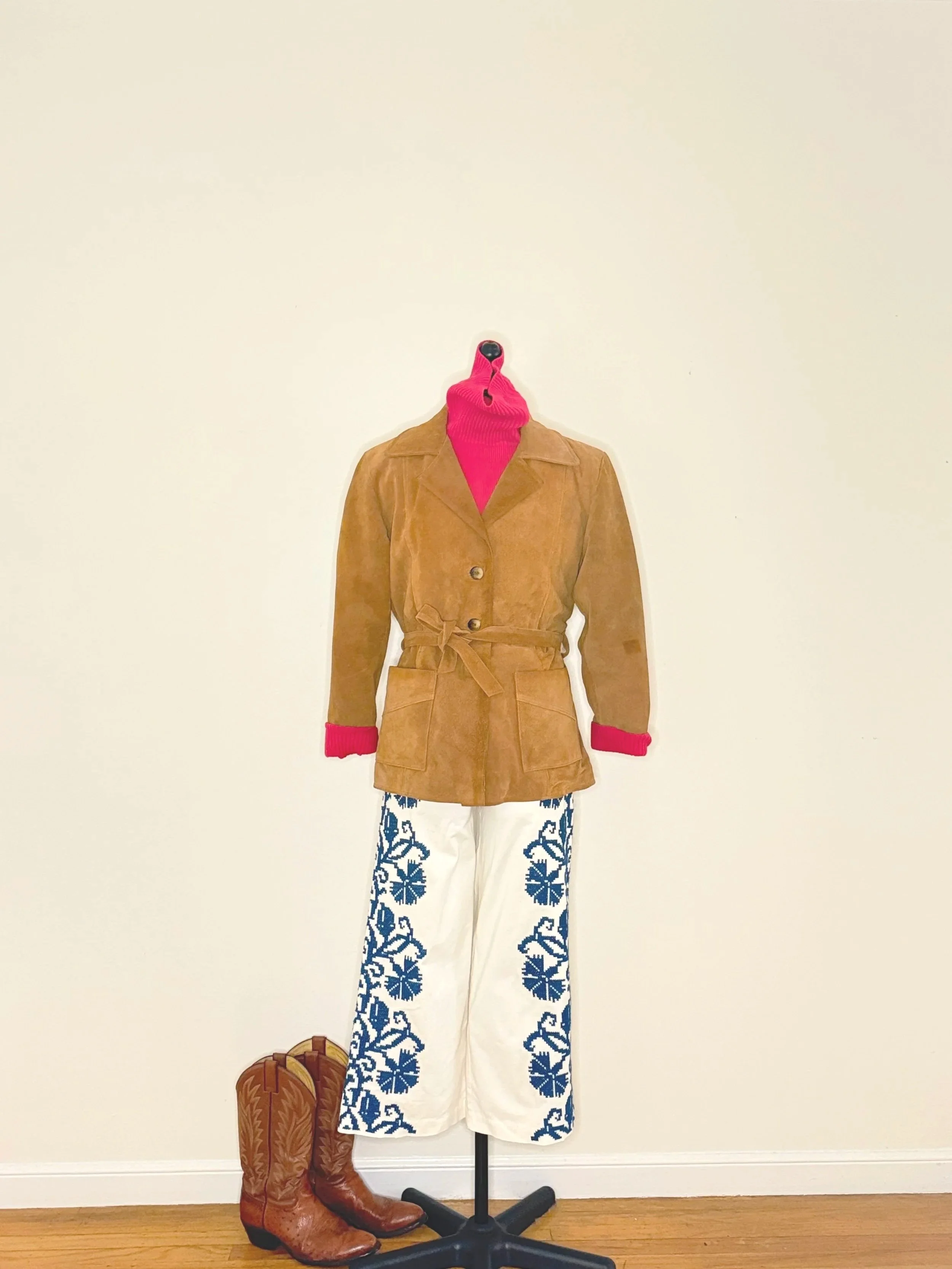 Camel Suede Jacket