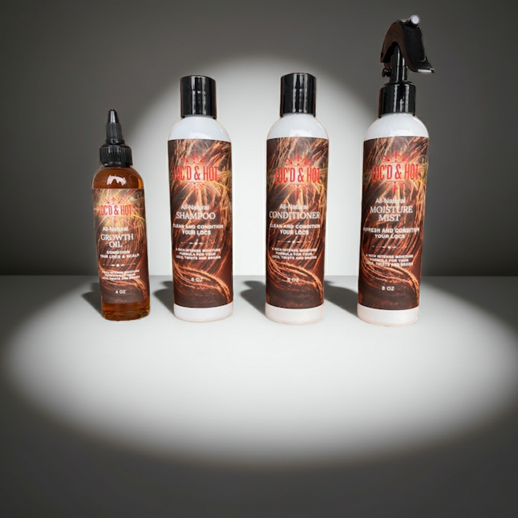 Loc'd & Hot Haircare Bundle