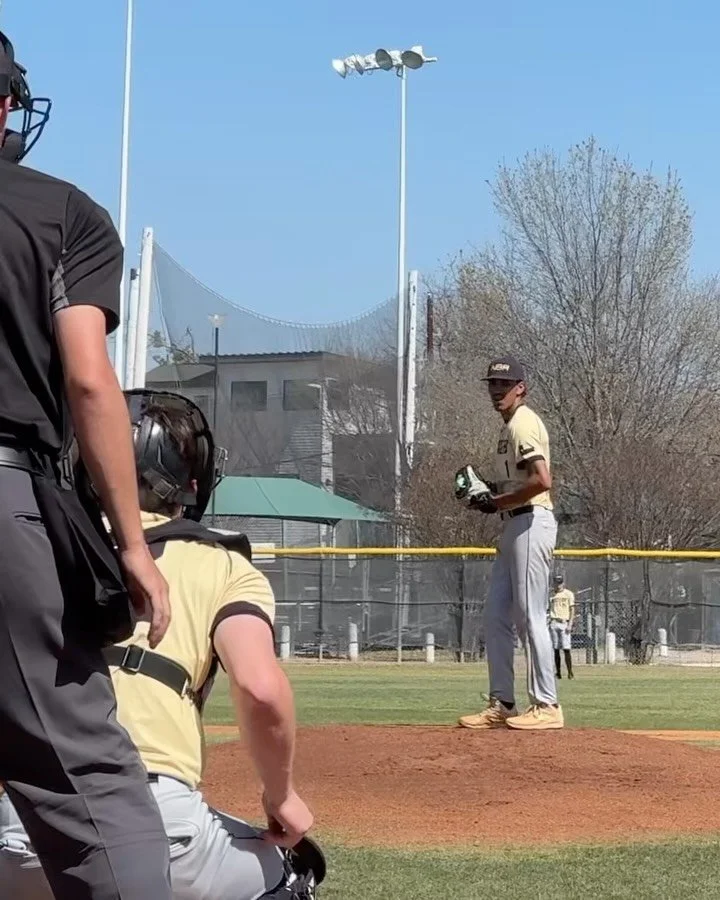 &lsquo;26 RHP Chris Cano (@chriscano2026) on the bump. Went 3 innings with 4Ks. #baseball #GoKnights