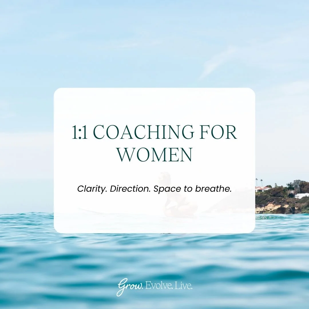 People often ask me what 1:1 coaching actually involves.

At its core, it&rsquo;s a dedicated space just for you to slow things down, get clear, and talk honestly about what&rsquo;s going on in your life.

We work through clarity and direction, bound