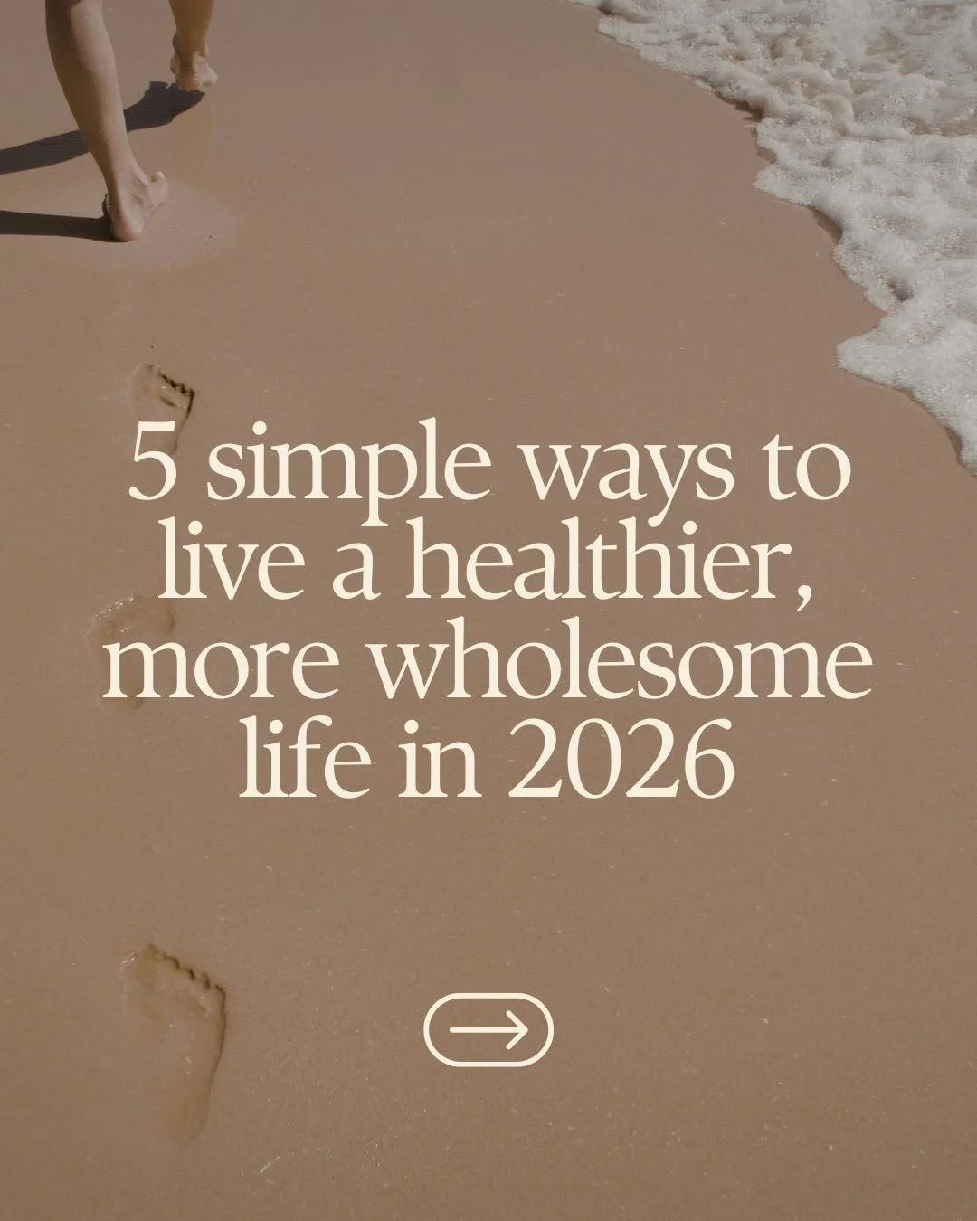 Do you want to feel healthy and more content this year? Let&rsquo;s not complicate it! In 2026, we&rsquo;re choosing simple, intentional habits that support real life.

👩🏼&zwj;🌾 Go to the farmers markets - seasonal fresh produce. Less processing, 