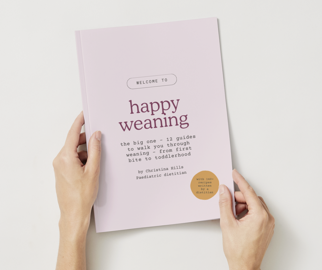 the happy weaning series, weaning book, how to wean, baby food, baby-led weaning guide, weaning plan, first foods for baby