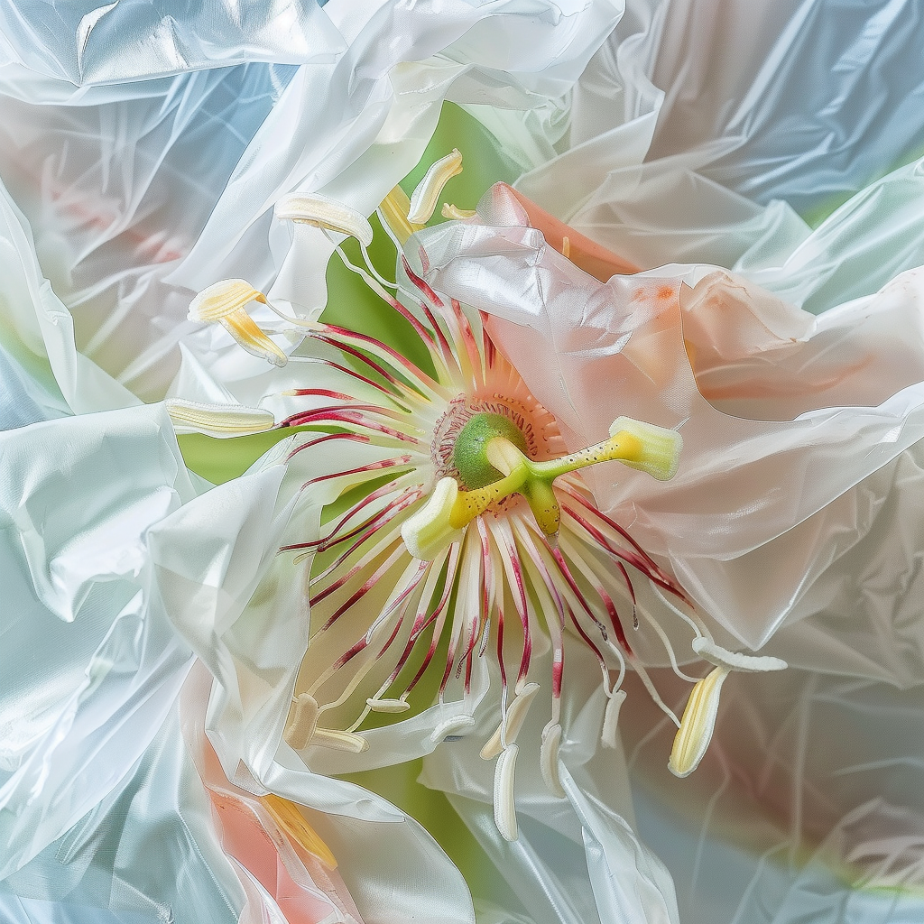 Fiore di plastica - Passiflora