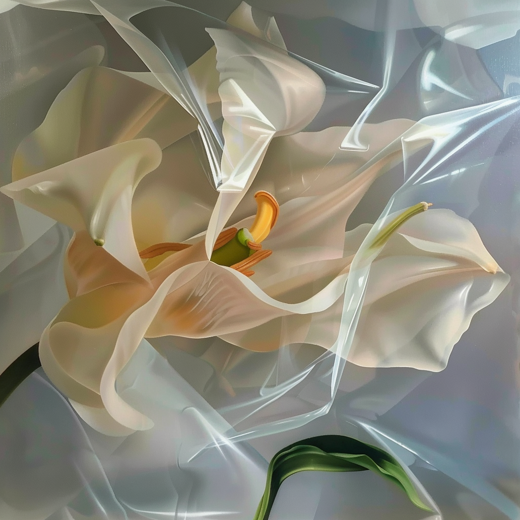 Fiore di plastica - Calla