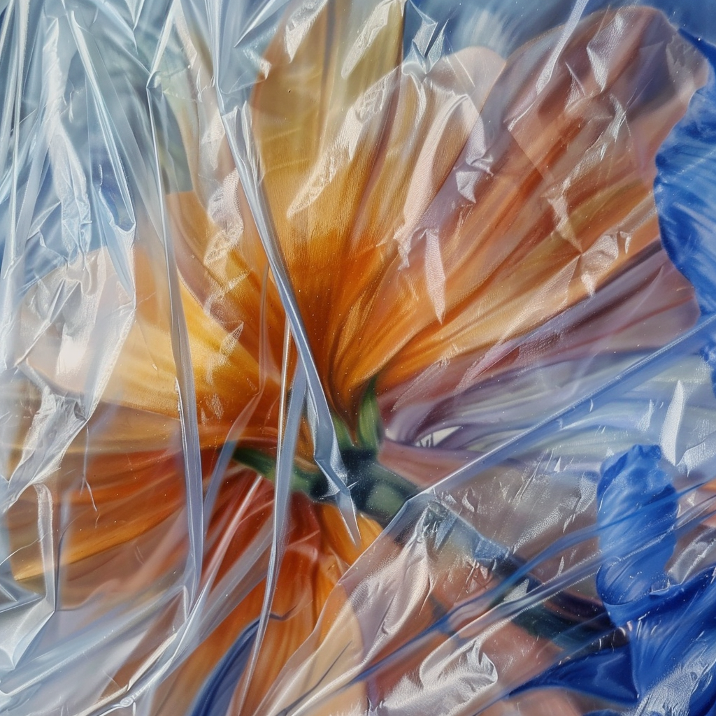 Fiore di plastica Hibiscus