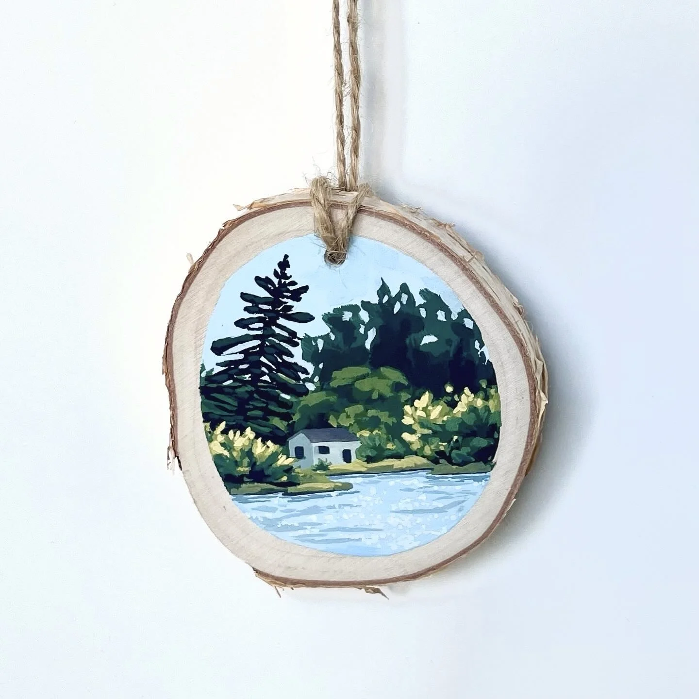 Lakeside Cottage | ornament