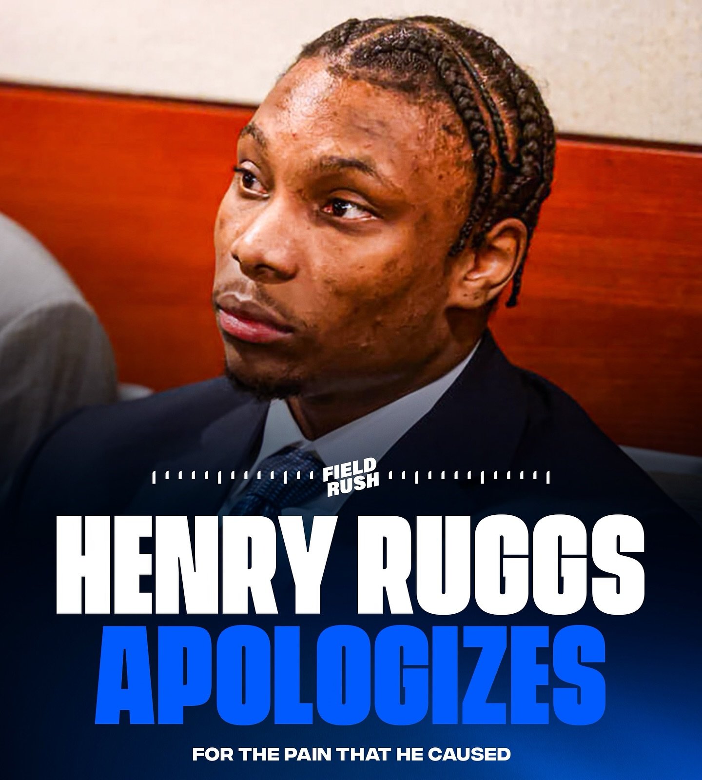 Henry Ruggs III was temporarily released from prison this week to attend a &ldquo;Hope for Prisoners&rdquo; event, where he publicly apologized to the Tintor family.

Ruggs said he thinks about Tina, her dog Max, and her family every day, and wishes 