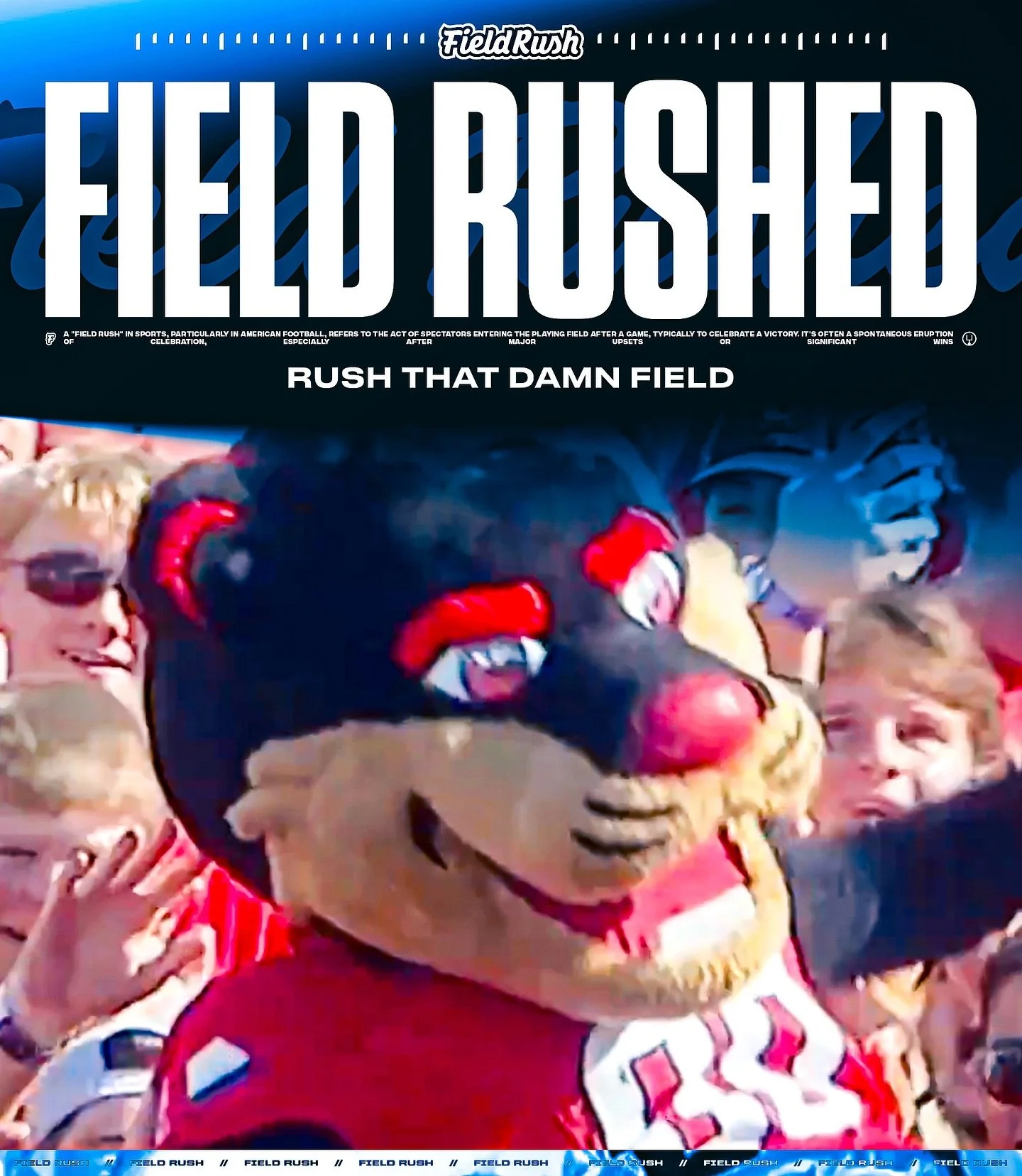 CINCY FIELD RUSHED ✅