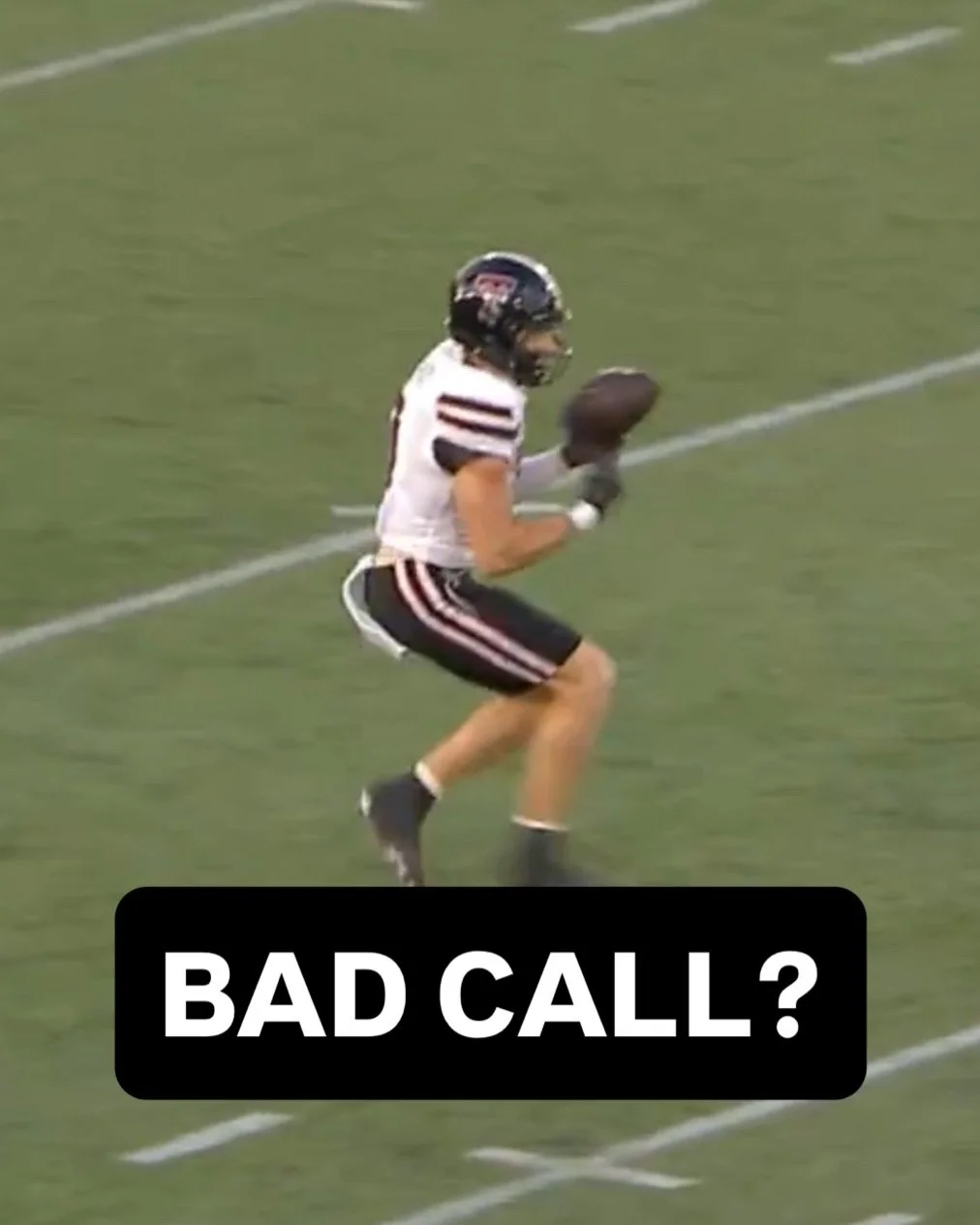 This was called Kick Catch Interference

Did the refs get this wrong?

via ESPN