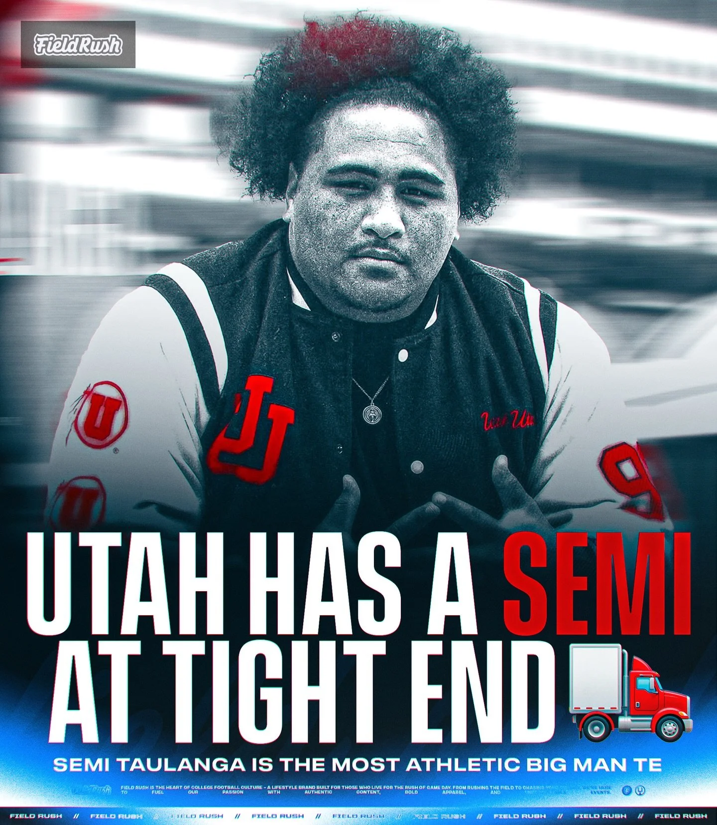 Utah has a 317-pound Tight End who moves like a skill player 😳

Semi Taulanga was used as a genuine weapon against opponents last season as a freshman, and he&rsquo;s looking pretty deadly as a sophomore

(via @utahfootball)