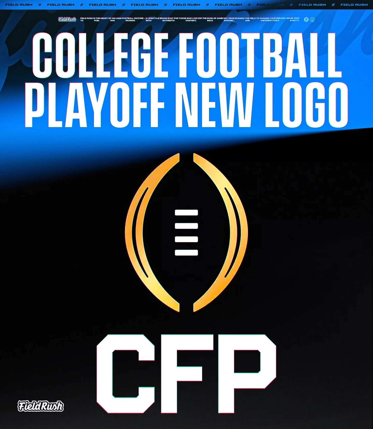 The College Football Playoff just refreshed their logo

Not much has changed, the biggest update is a shift to &ldquo;Championship Gold&rdquo; as the primary color.

What do you think? 👇