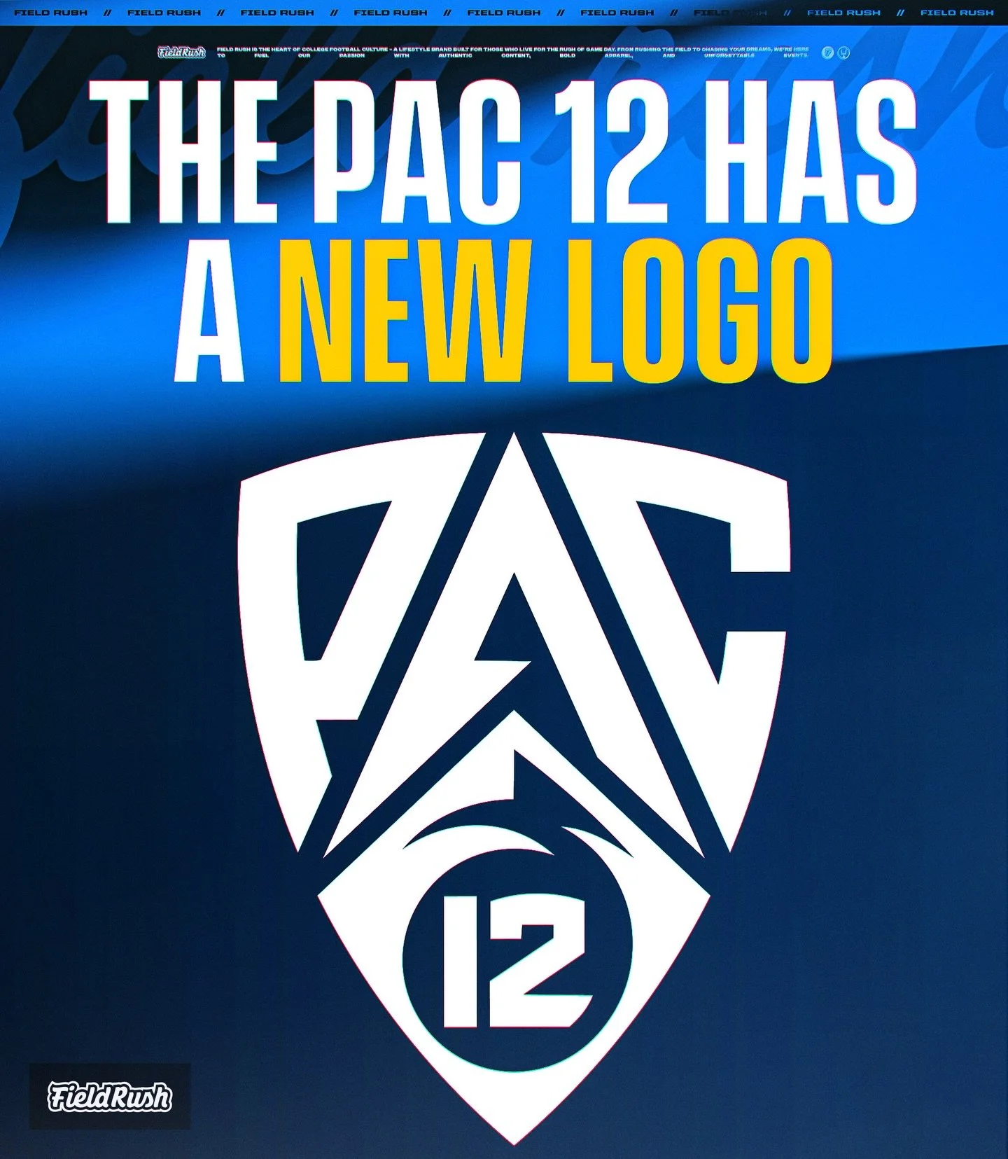 The Pac-12 has a new logo 👀

The rebrand comes after the conference rebuilt itself following the collapse of the original Pac-12 and the addition of several new members.

Upgrade or downgrade? Let us know 👇