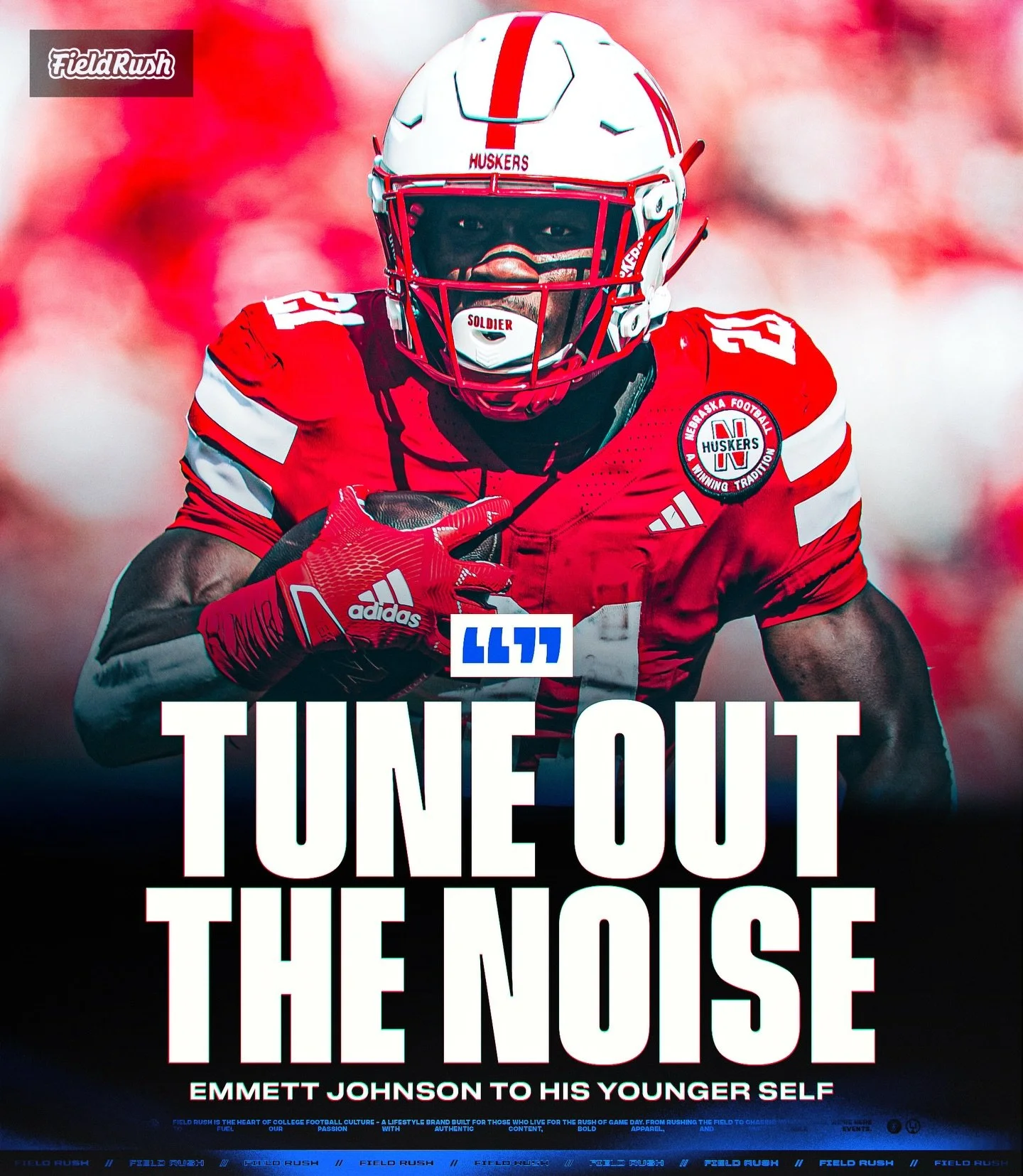 We asked Emmett Johnson what he would say to the little kid he used to be 💙

Here&rsquo;s what E said..