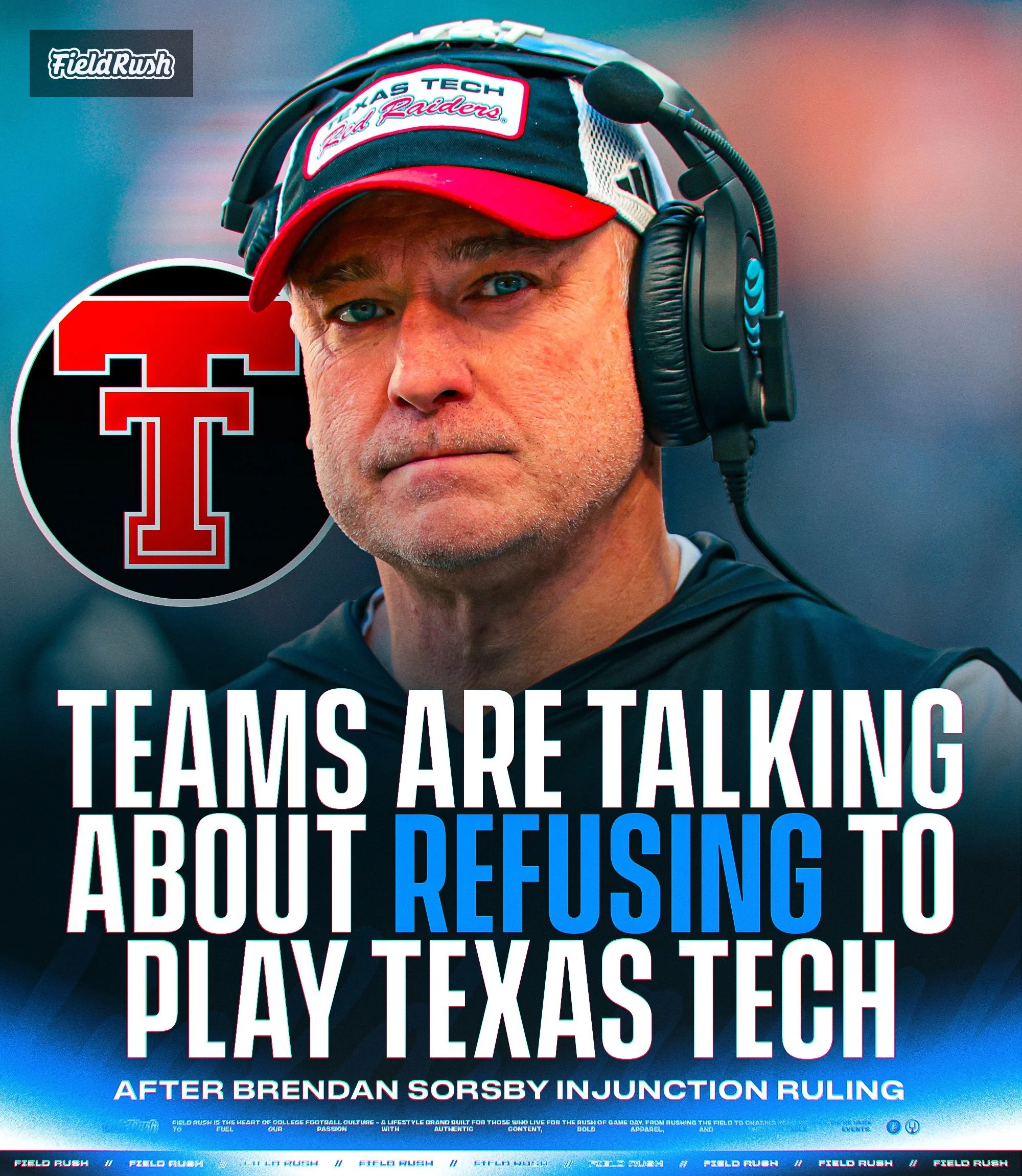 Schools are talking about not playing Texas Tech this season, after Brendan Sorsby was granted an injunction to play this season ❌

Kansas State&rsquo;s Gene Taylor said, &ldquo;it&rsquo;s f***ing bullshit,&rdquo; regarding the situation.

Other scho