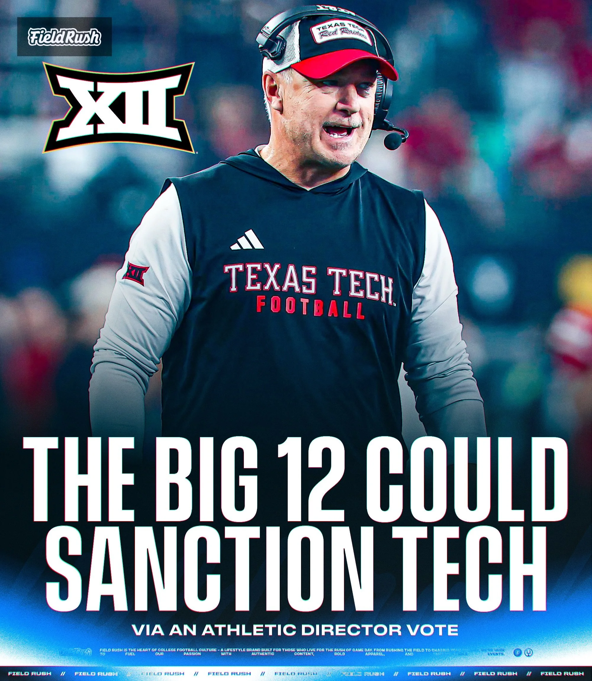 Per conference bylaws, the Big 12 and their athletic directors could sanction Texas Tech if they choose to play Brendan Sorsby this season

Attorney Tom Mars pointed out that the Big 12 already has the internal authority to act against Texas Tech com
