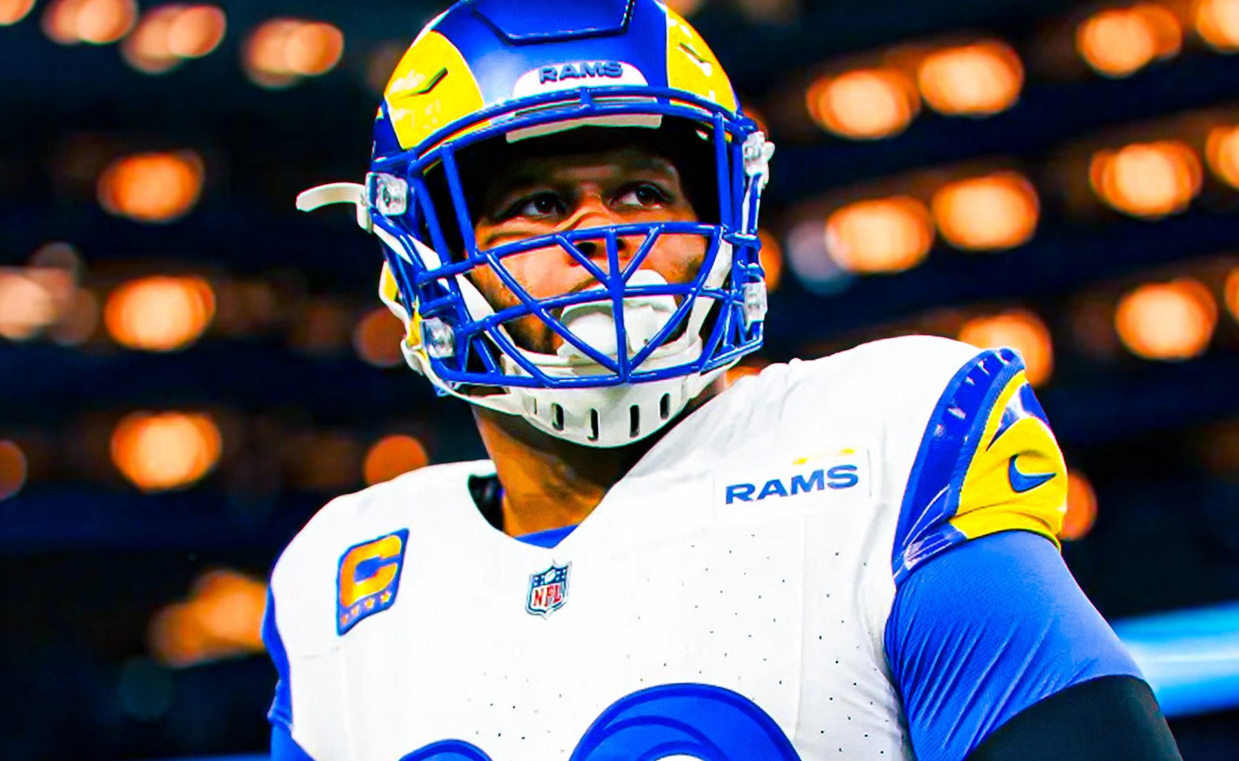 AARON DONALD RETURNS TO THE RAMS