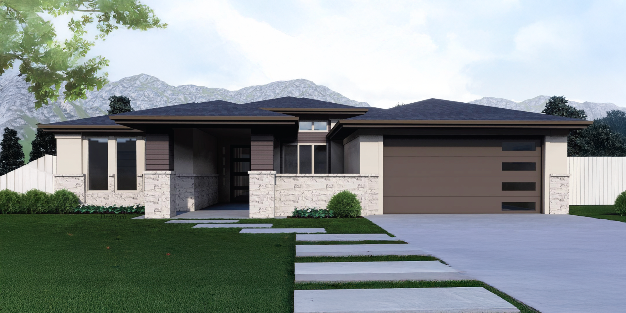 The Asciano Floorplan, Custom Builder, Shadow Mountain, Idaho