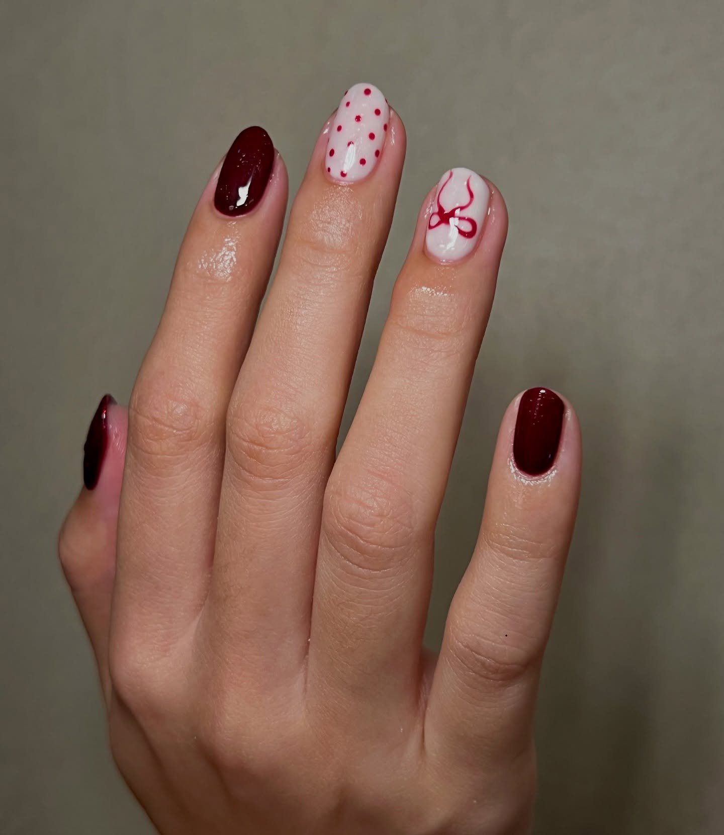 A timeless winter red, with a subtle twist - where classic meets modern in the most effortless way. 

&mdash;&mdash;&mdash;&mdash;&mdash;&mdash;&mdash;&mdash;&mdash;
NAILTIME
📍2-8 Osborne St, Newmarket, Auckland
📞 09 218 9502

#gelnails #gelpolishn