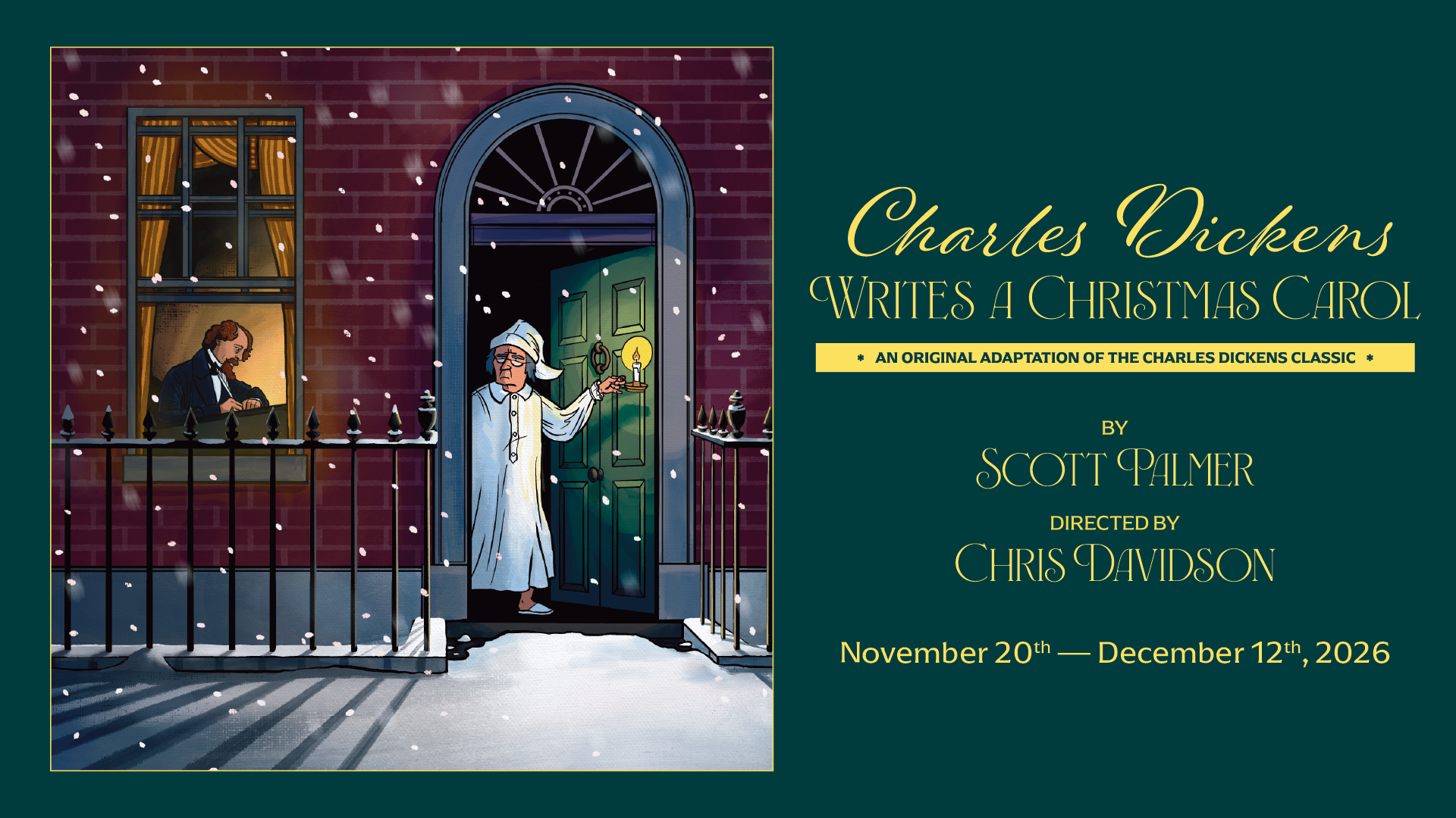 Charles Dickens Writes A Christmas Carol