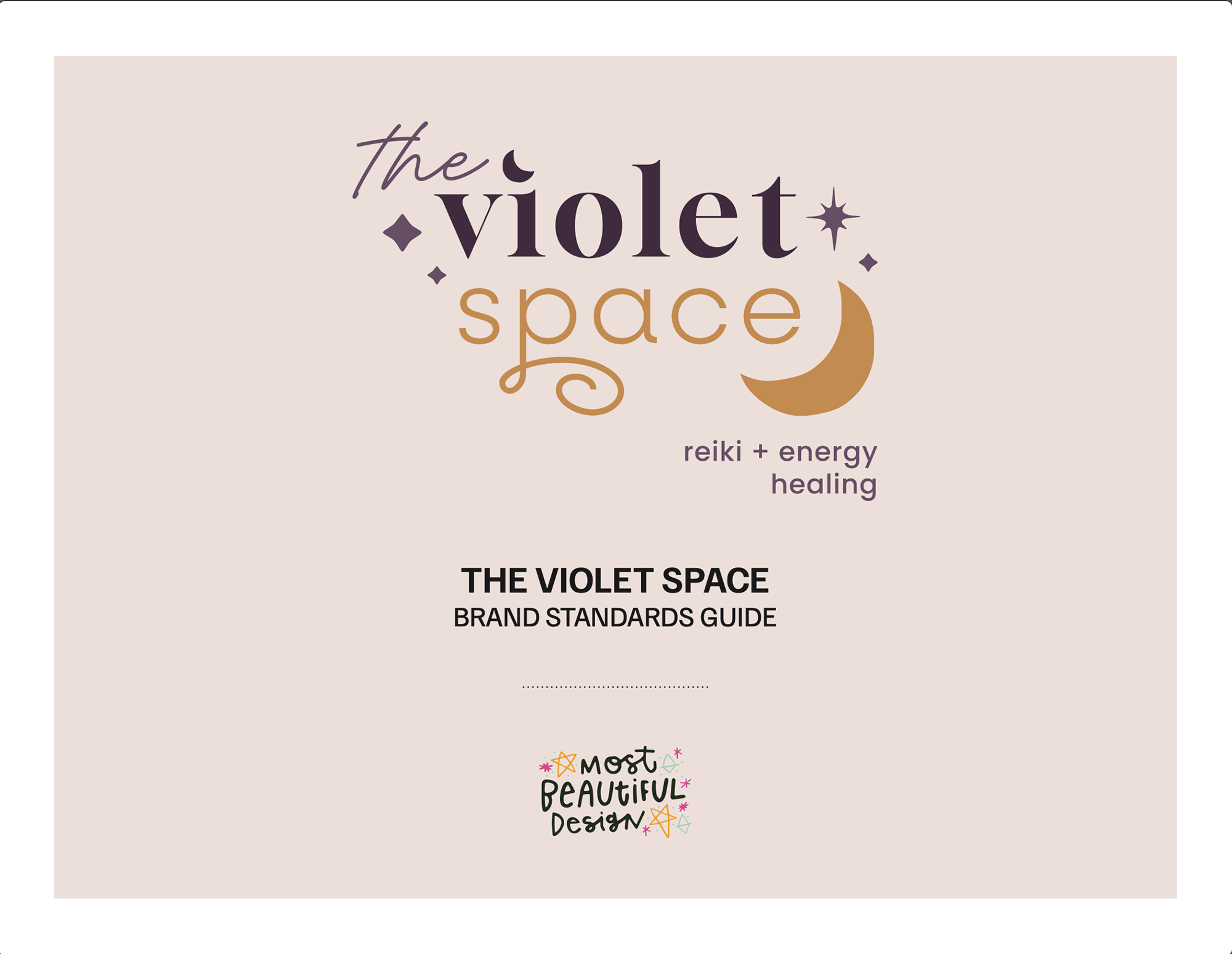 Rooted in Energy + Intuition: The Story Behind The Violet Space's Reiki Branding