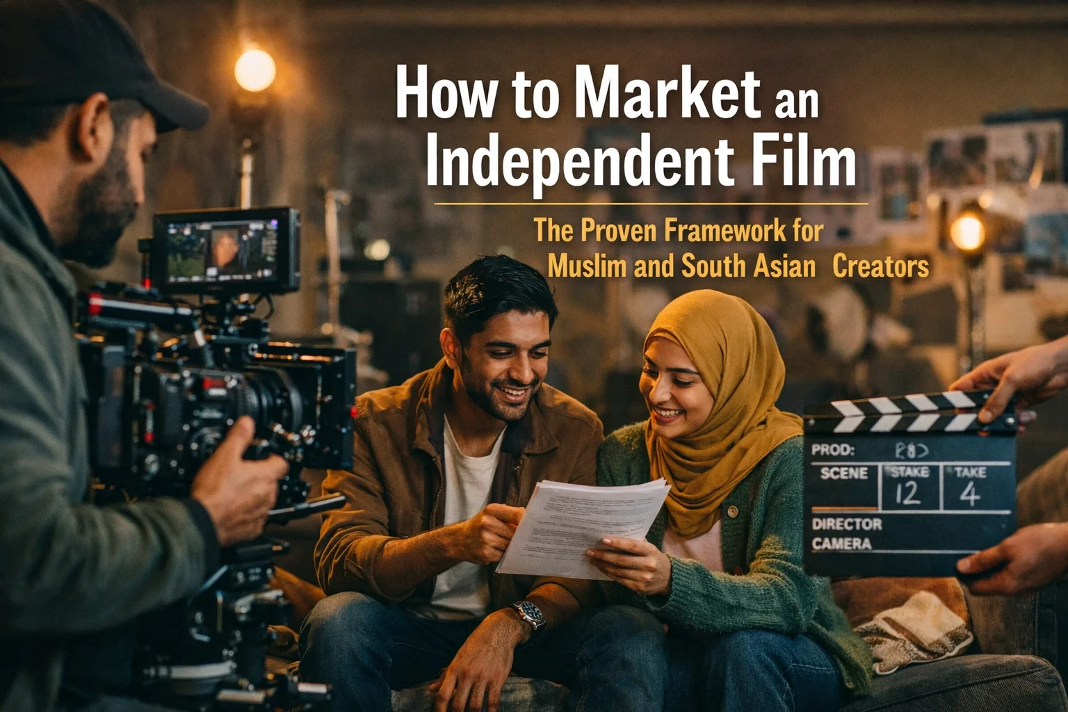 how to market an independent film: the proven framework for muslim and south asian creators