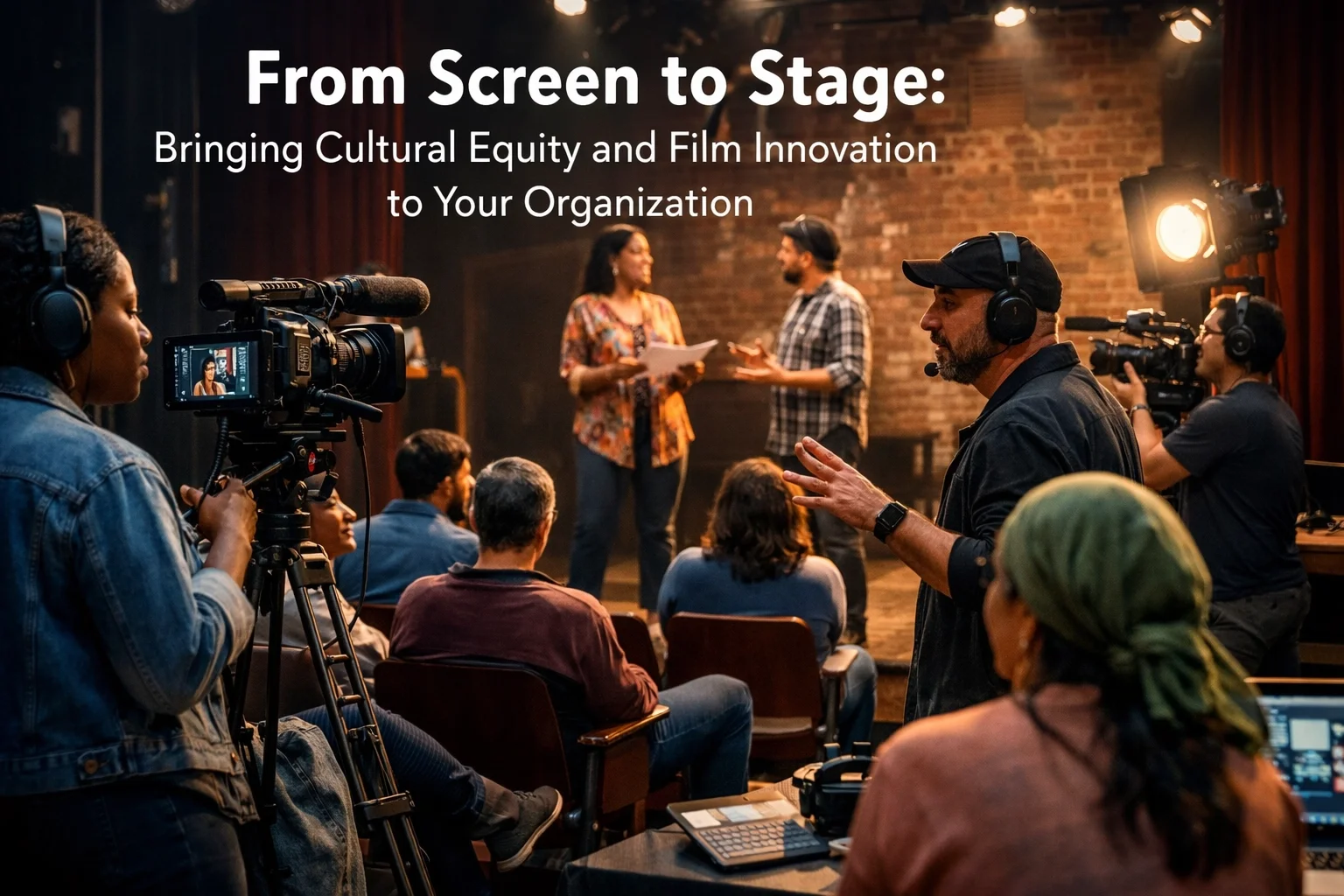 From Screen to Stage: Bringing Cultural Equity and Film Innovation to Your Organization