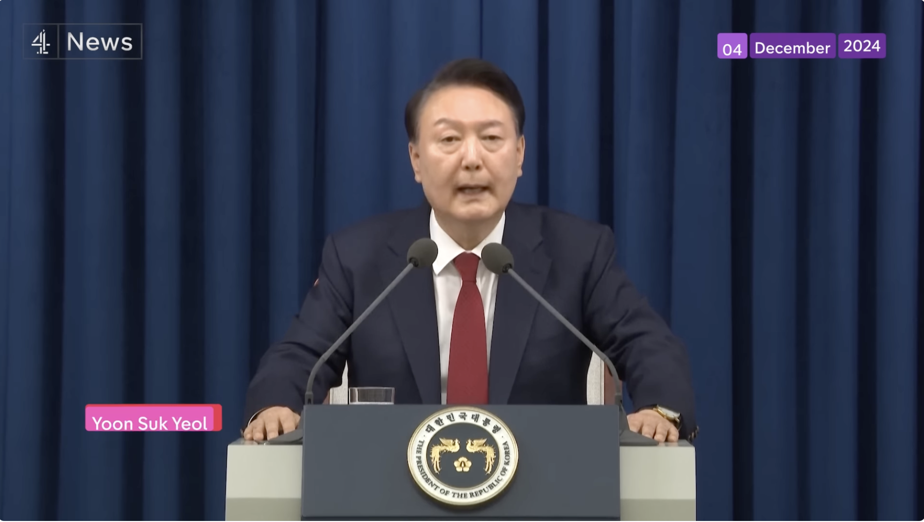 Former South Korean President Yoon Suk Yeol handed life sentence - but spared death penalty - Channel 4 News