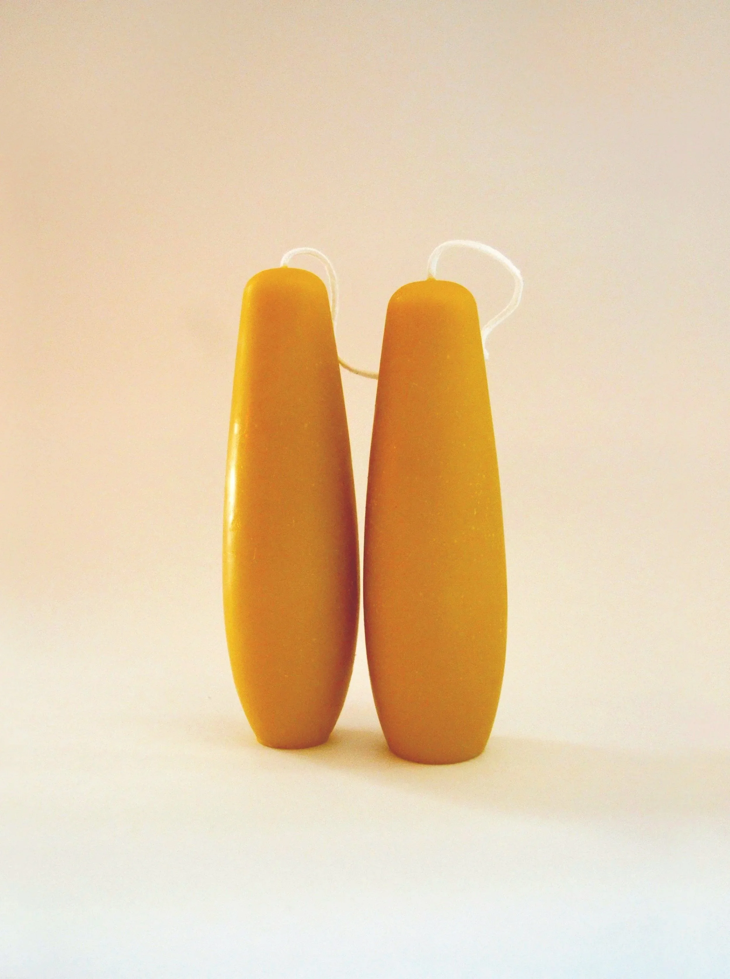 Small Batch Beeswax Candles- Rinu Handmade Beeswax Stubby Candles
