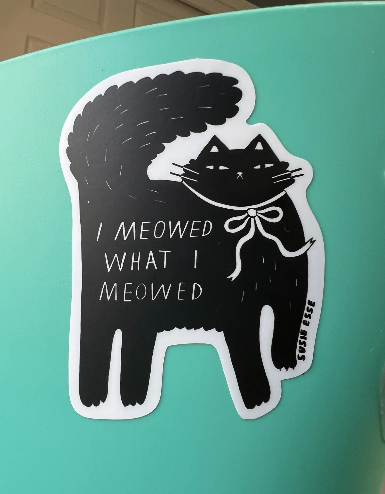 I MEOWED WHAT I MEOWED