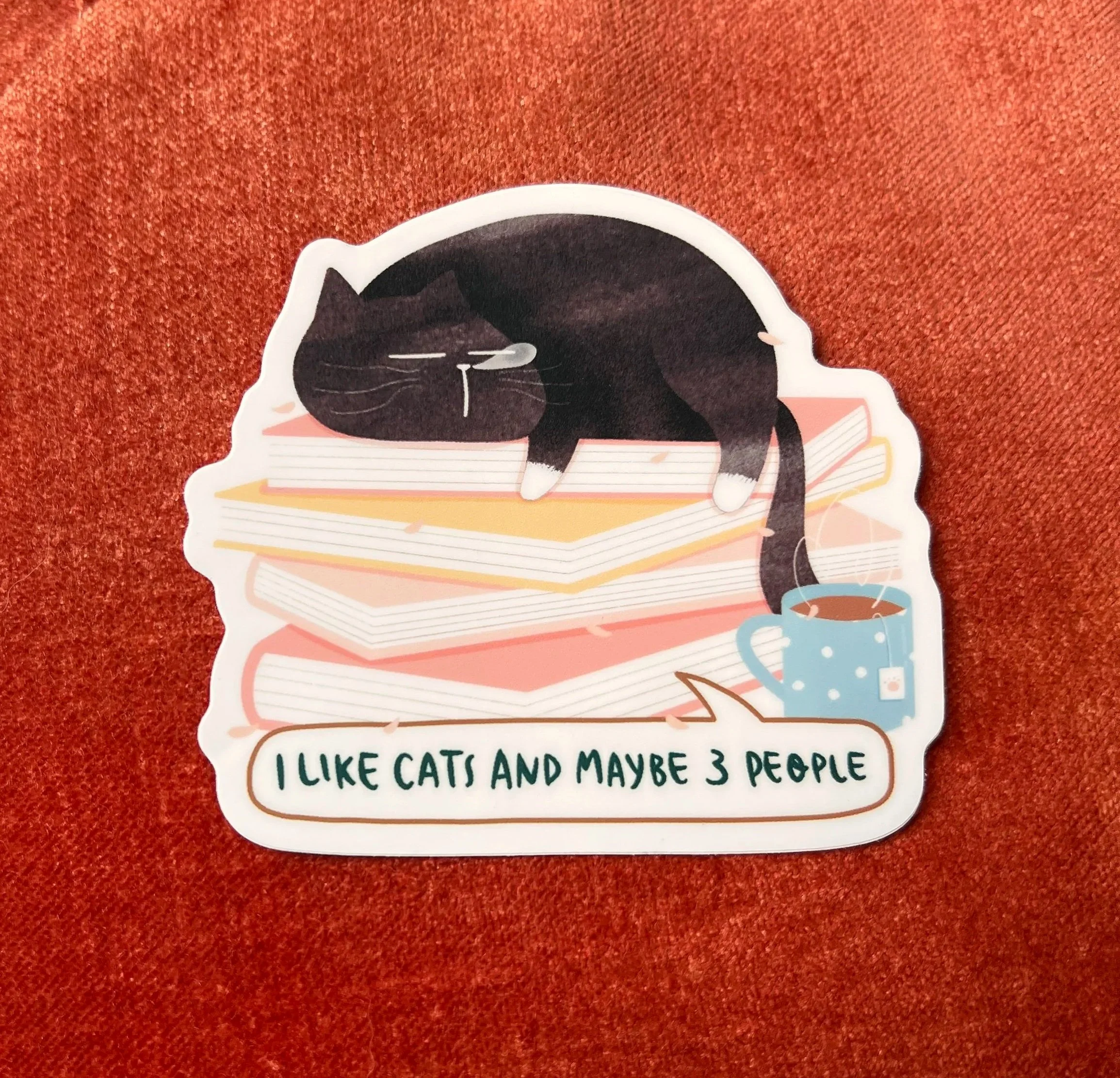 I LIKE CATS AND MAYBE 3 PEOPLE