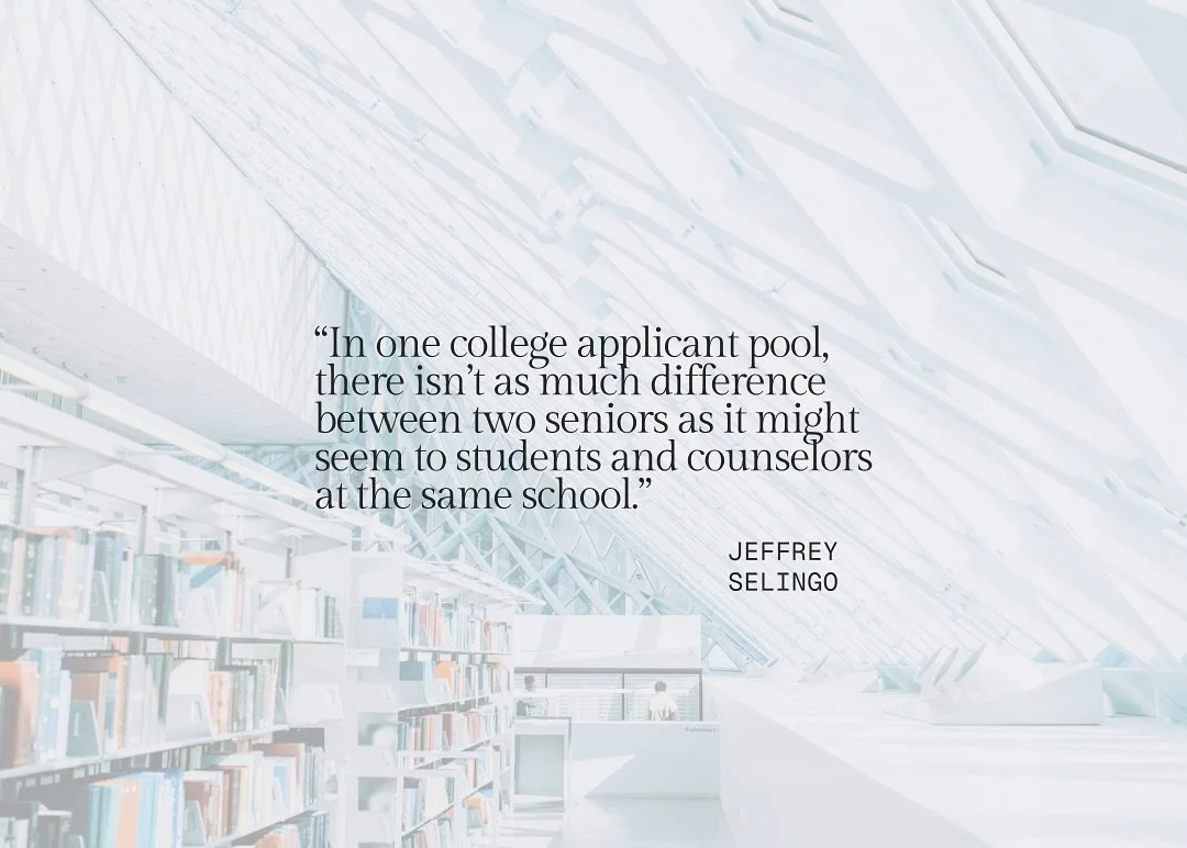 📚 Review: Who Gets In and Why by Jeffrey Selingo 

If you&rsquo;re navigating the college admissions maze, this book is a must-read and reality check. Jeffrey Selingo spent a year embedded inside three different college admissions offices (a private