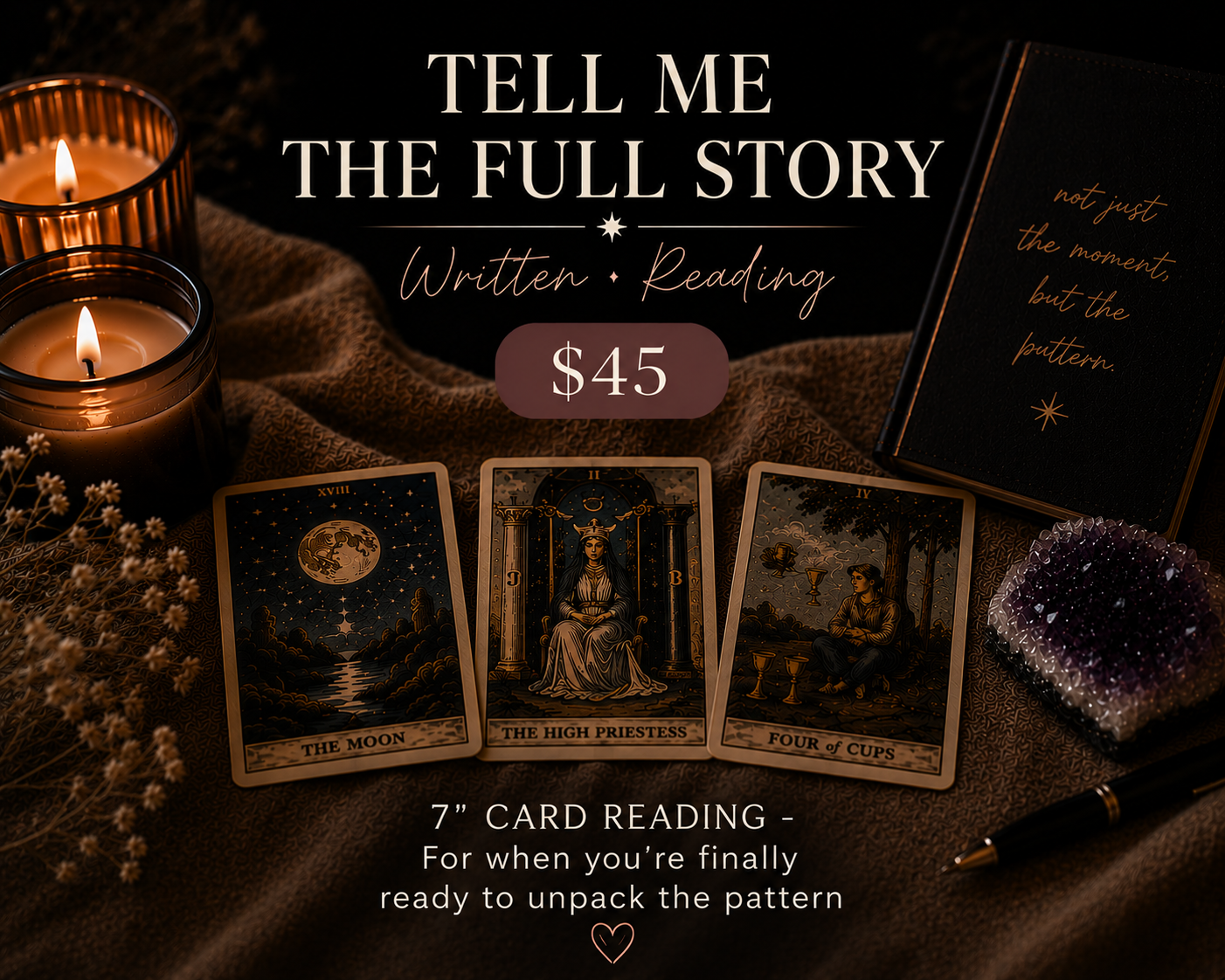 Tell Me the Full Story - Written Reading