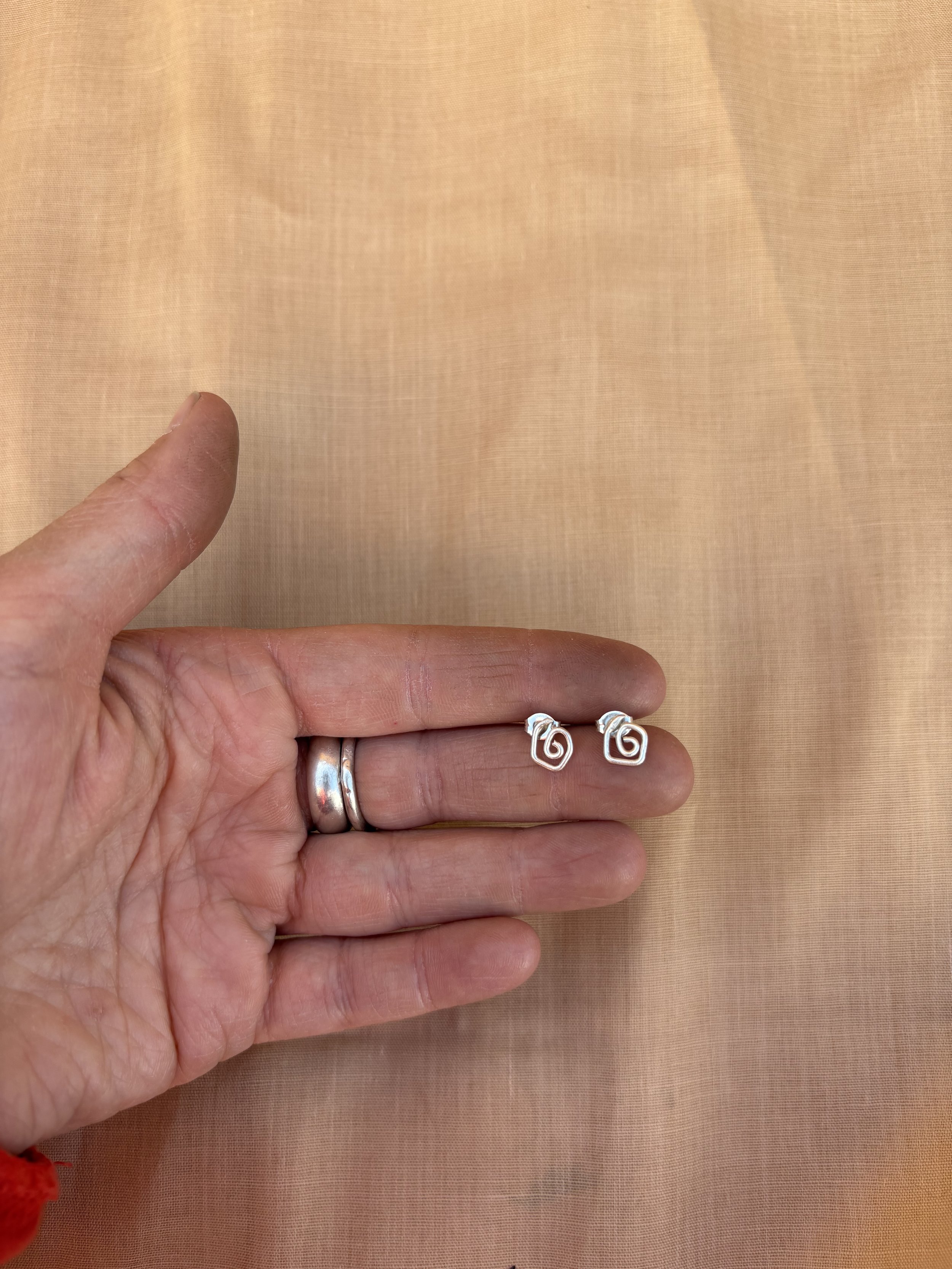 Mini Swirl Studs