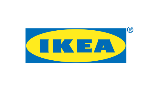 IKEA logo with yellow and blue design