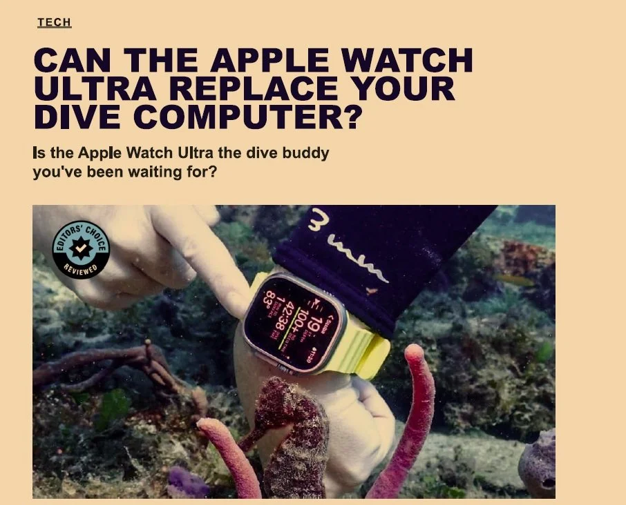 Article on Apple Watch as Dive Computer