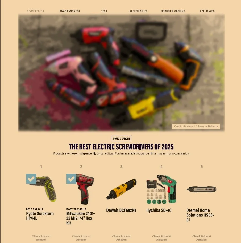 Review of Electric Screwdrivers