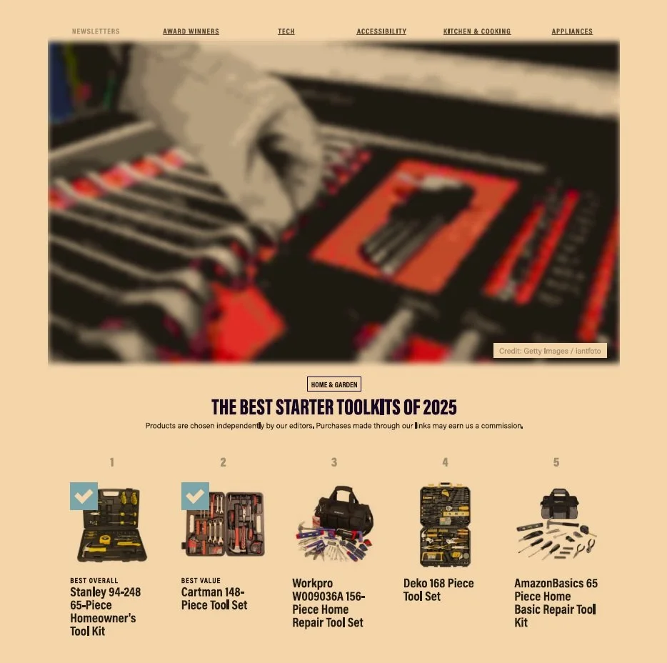 Review of Starter Toolkits