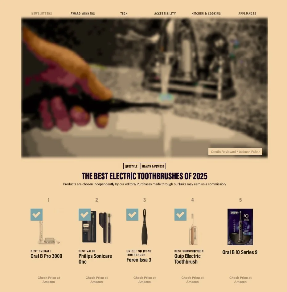 Review of Electric Toothbrushes