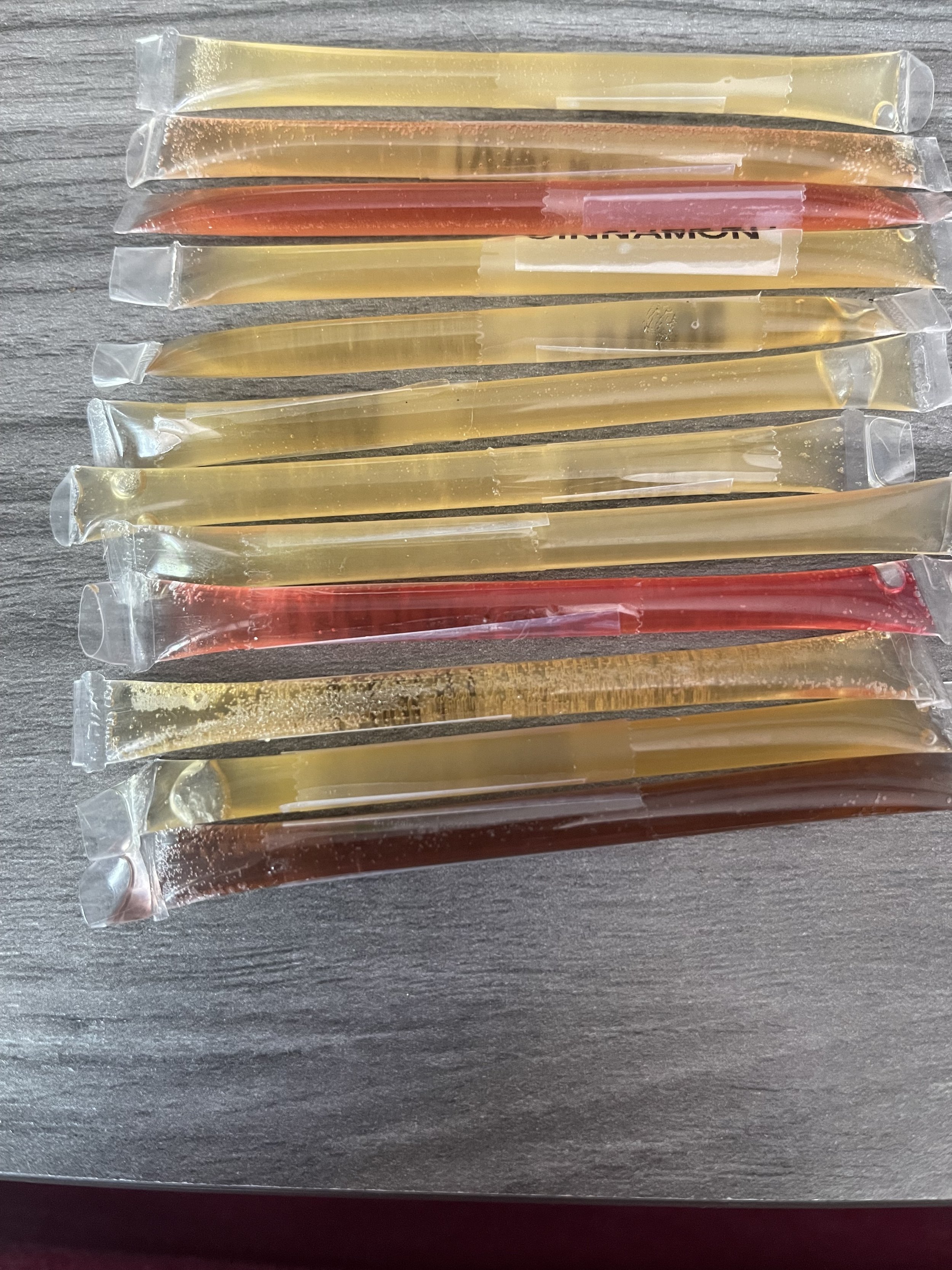 Honey Straws Variety of Flavors
