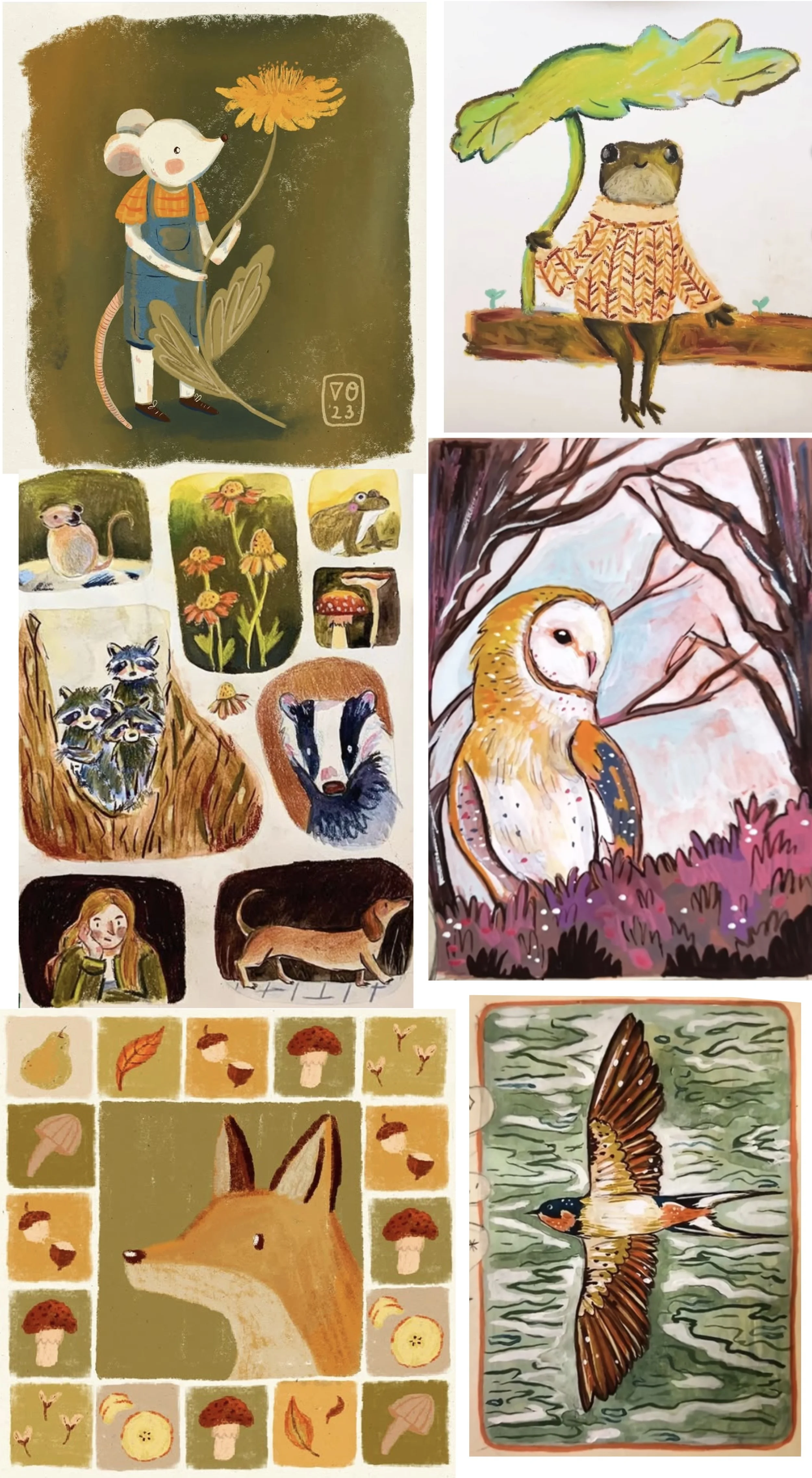 Animal Scene (Painting)!