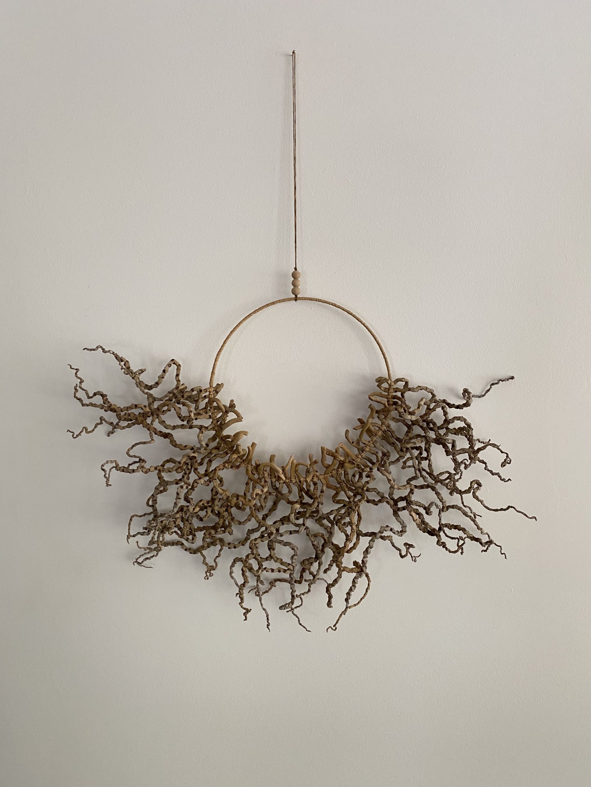 Palm Inflorescence Wall Hanging