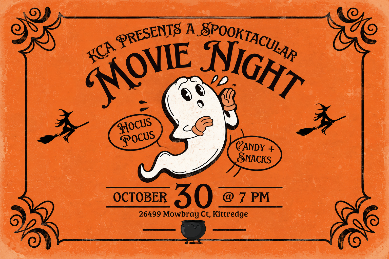Halloween Movie Night