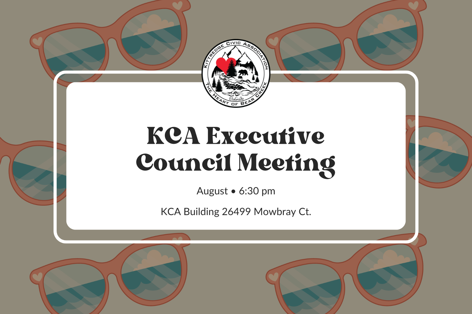 August Executive Council Meeting 