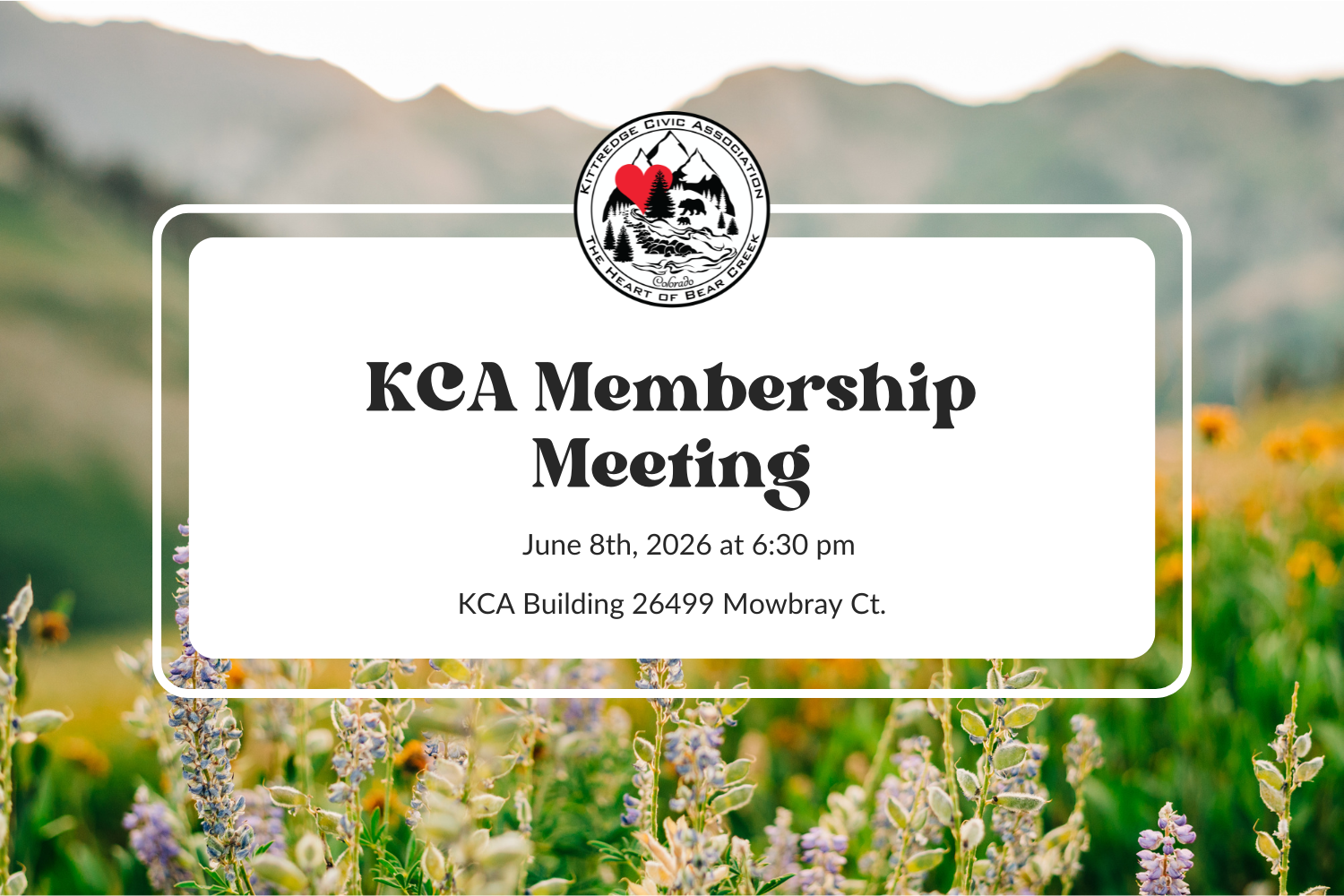 June Membership Meeting