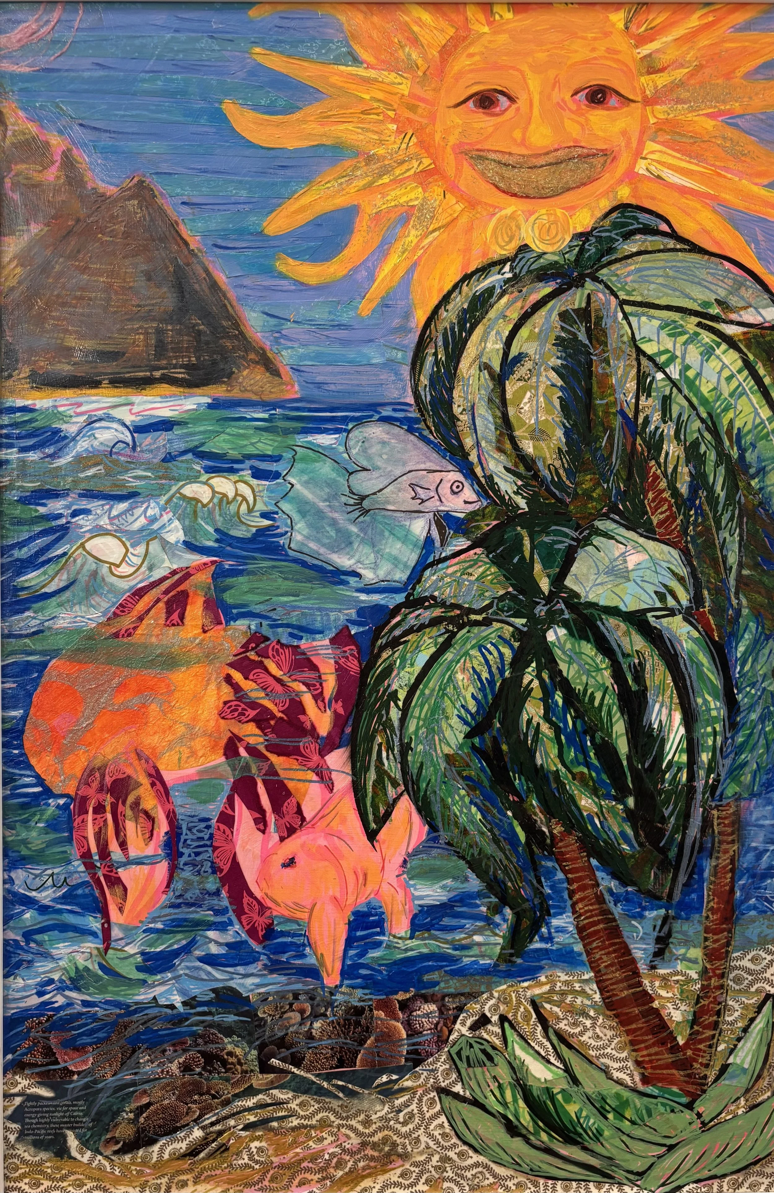 The Douglas House
"Sentiimentu di Kabu Verde"
Panel 3 of Triptych 36"x24"
Mixed Media